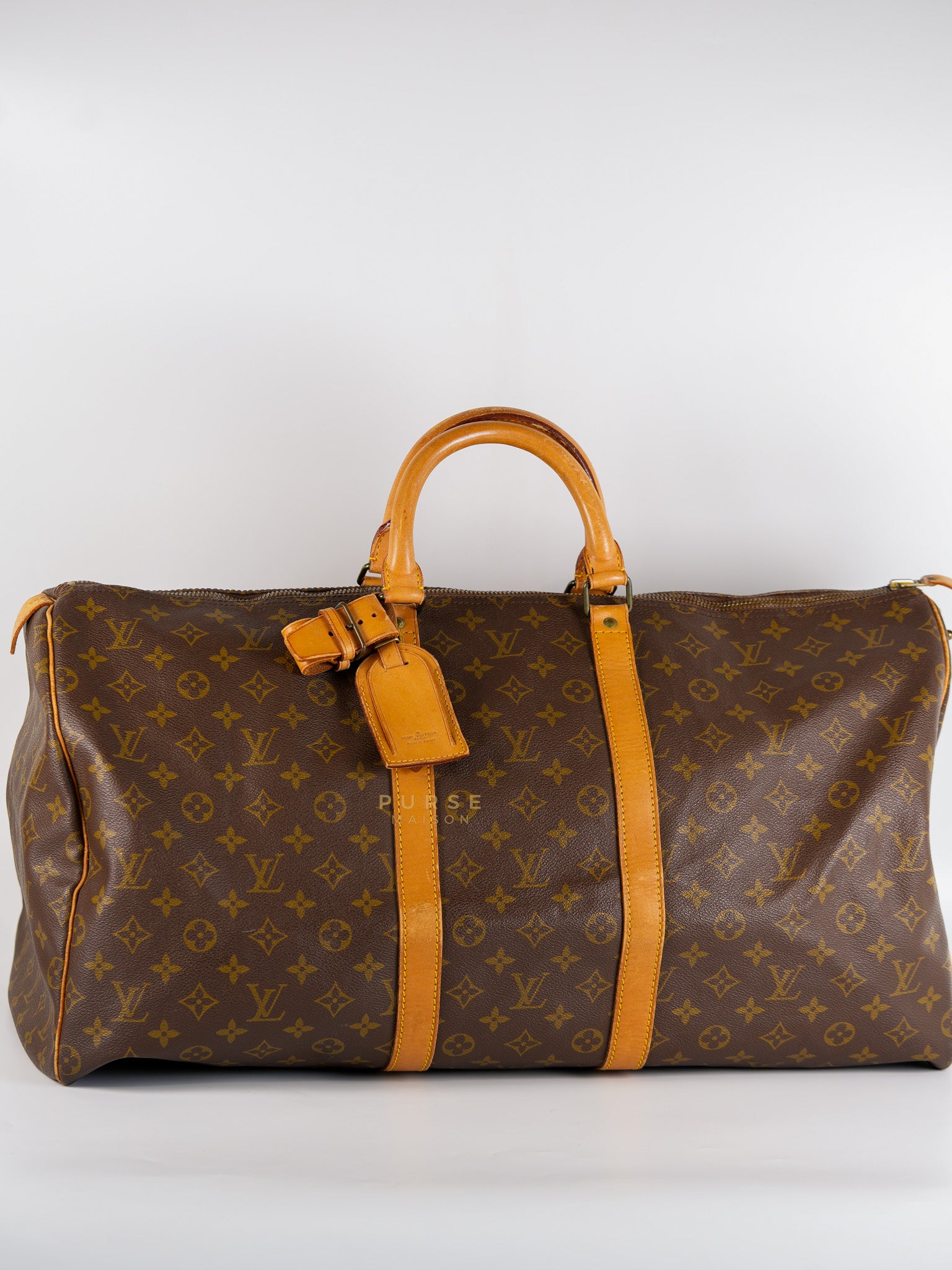 Keepall 55 Duffle Bag in Monogram Canvas | Purse Maison Luxury Bags Shop