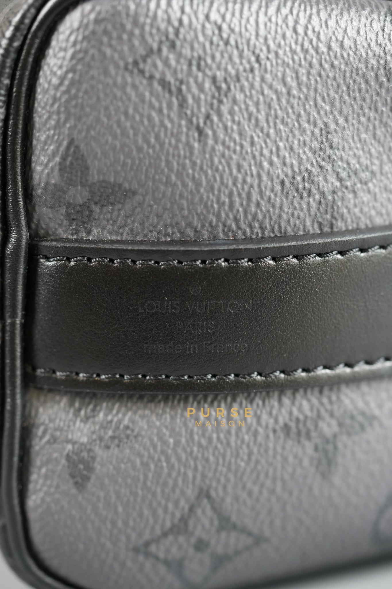 Keepall Bandouliere 25 in Monogram Eclipse Reverse (Microchip) | Purse Maison Luxury Bags Shop