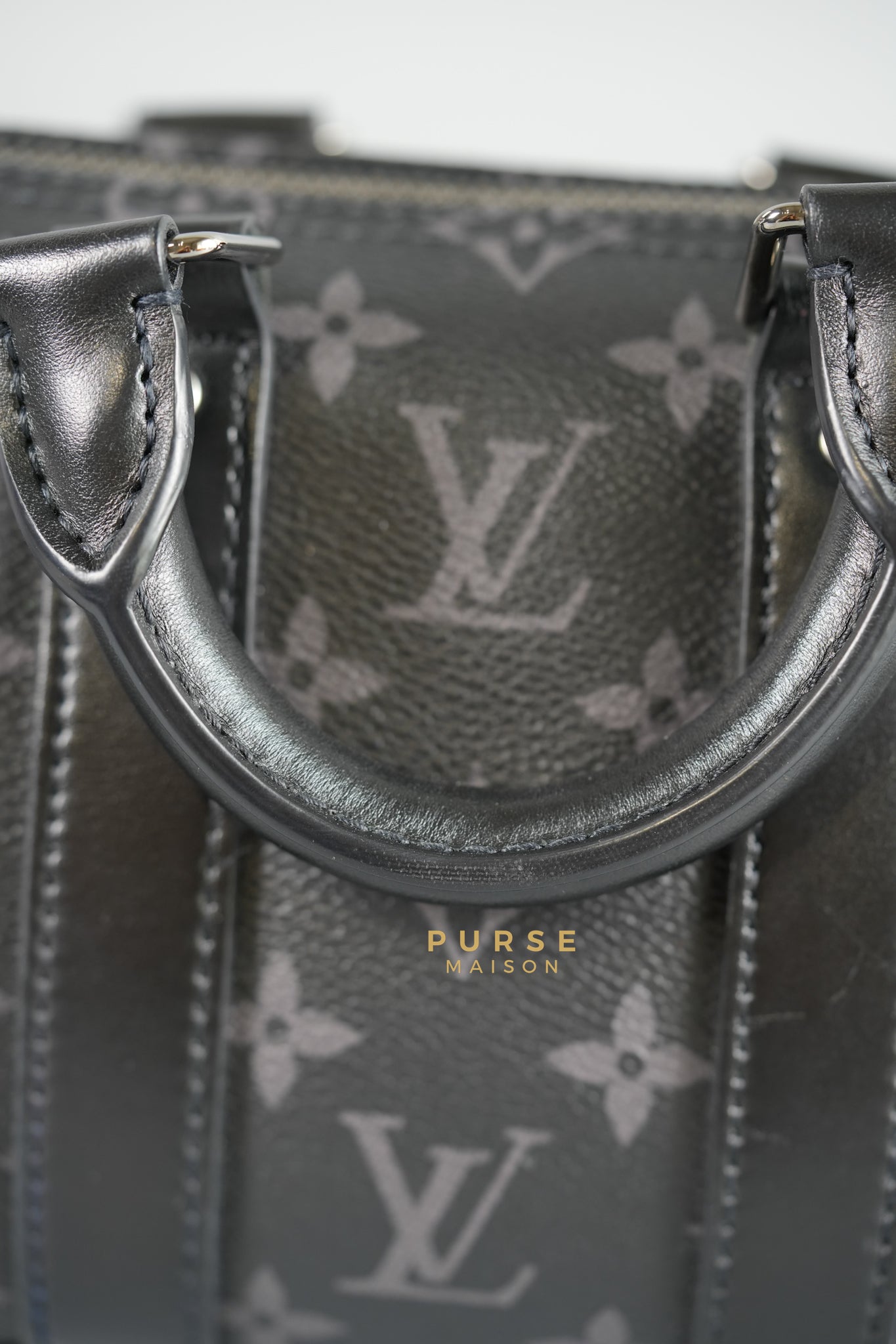 Keepall Bandouliere 25 in Monogram Eclipse Reverse (Microchip) | Purse Maison Luxury Bags Shop