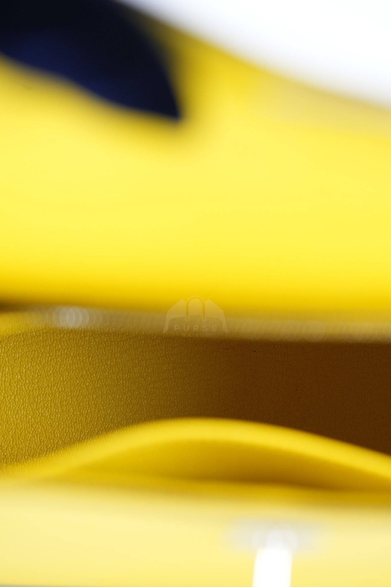 Kelly 25 in Jaune De Naples Sellier Epsom Leather & Palladium Hardware Stamp U (2022) | Purse Maison Luxury Bags Shop