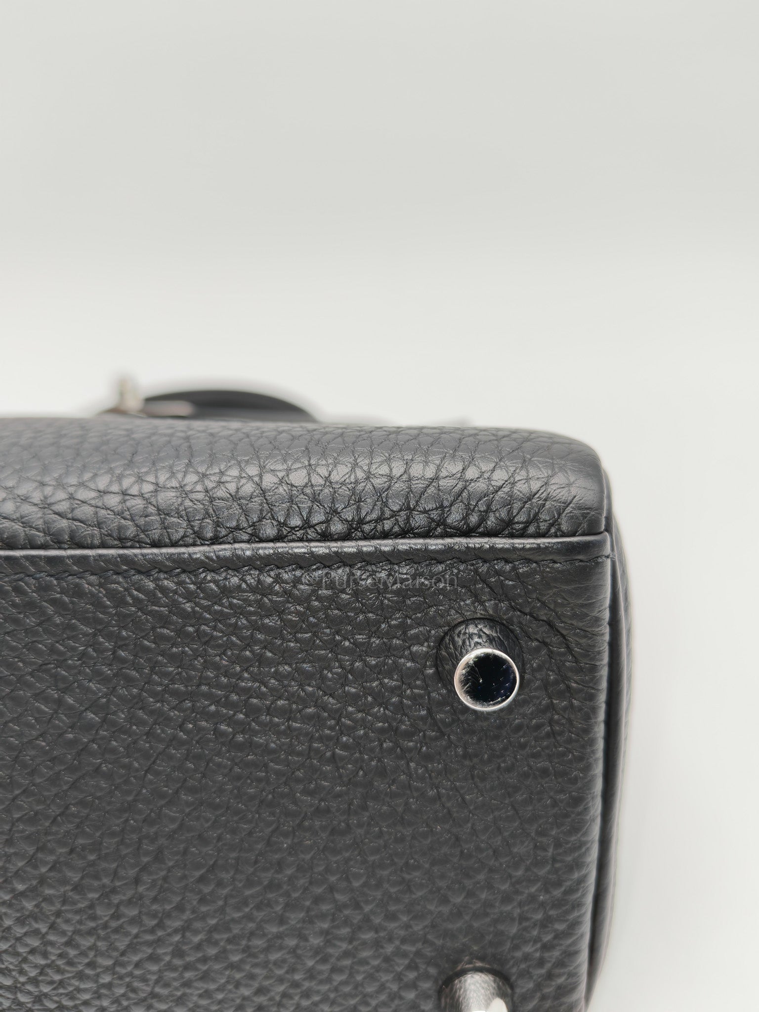 Kelly 25 Retourne in Black Togo Leather Palladium Hardware Stamp B(2023) | Purse Maison Luxury Bags Shop