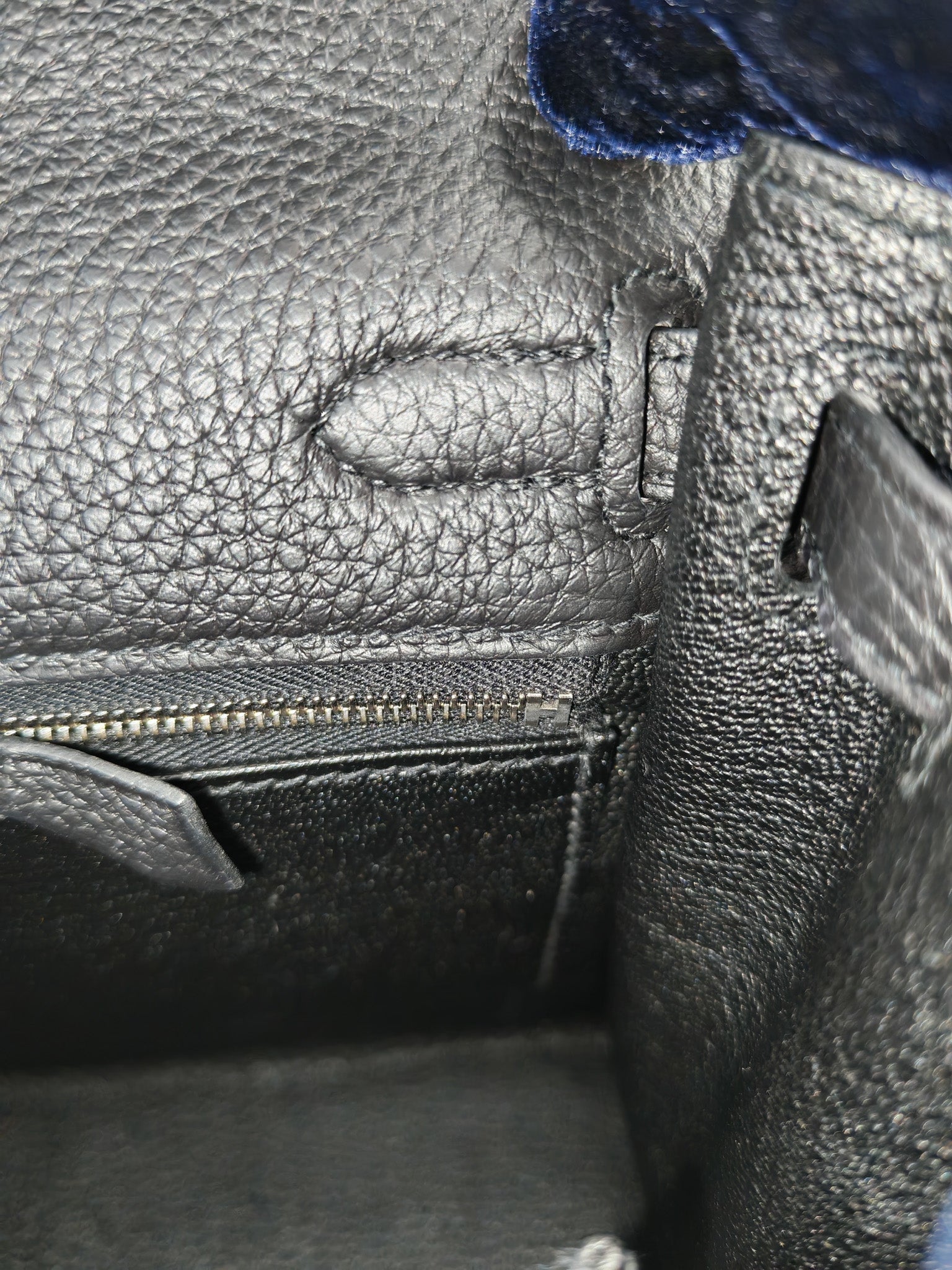 Kelly 25 Retourne in Black Togo Leather Palladium Hardware Stamp B(2023) | Purse Maison Luxury Bags Shop