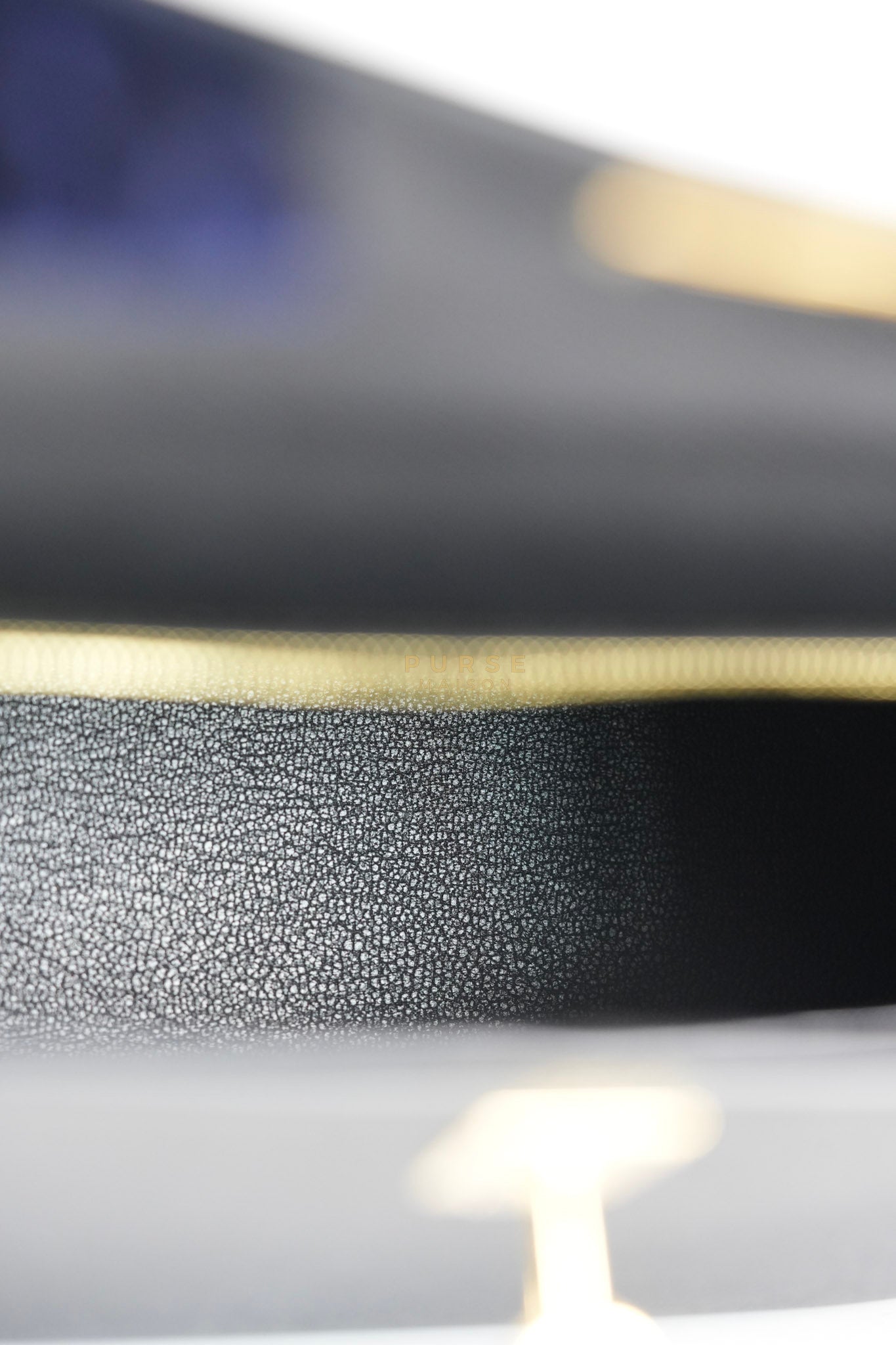 Kelly 25 Sellier in Black Epsom Leather and Gold Hardware Stamp Z (2021) | Purse Maison Luxury Bags Shop