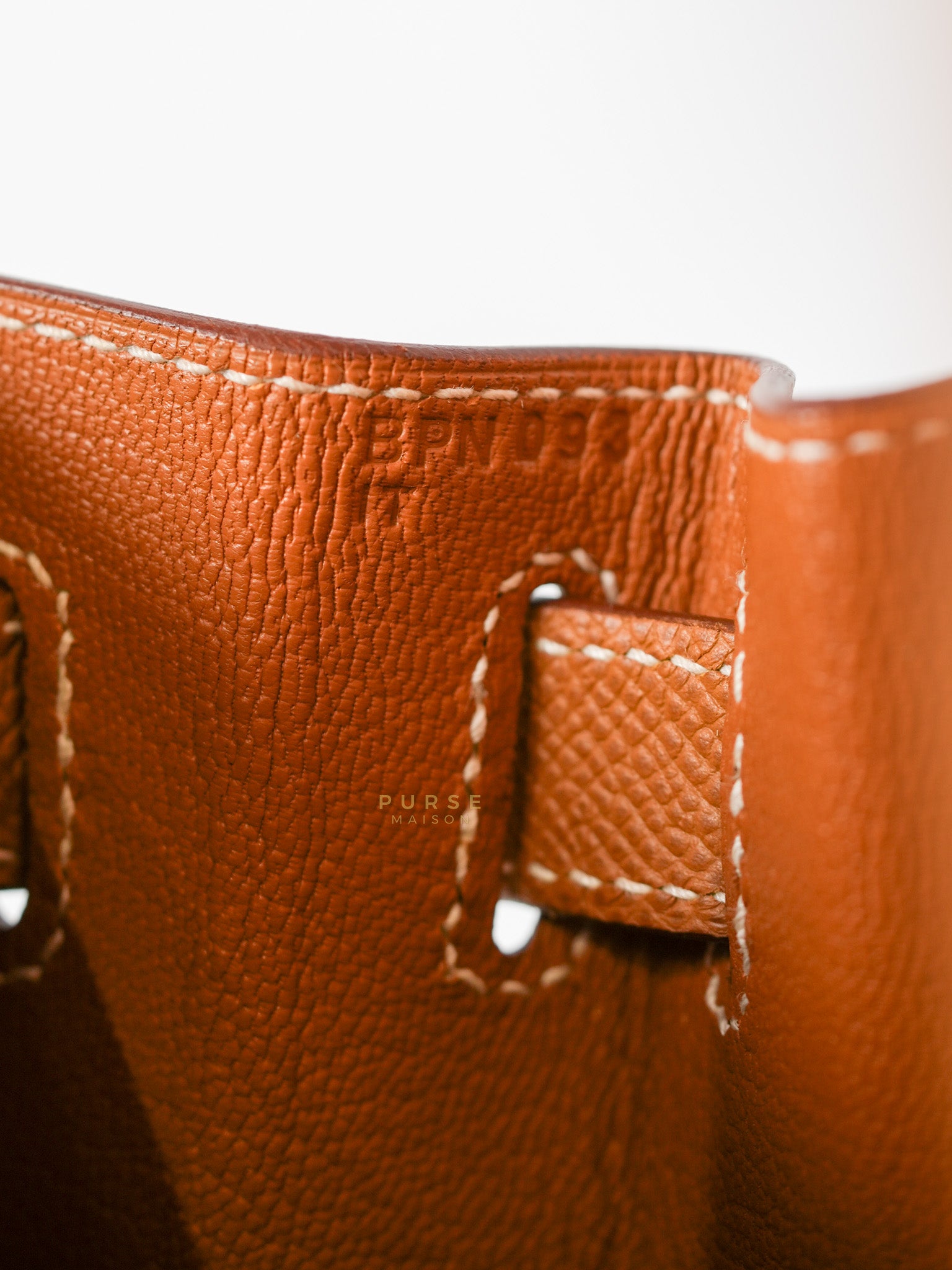 Kelly 28 Gold on Gold Epsom Leather in Gold Hardware Stamp B (2023) | Purse Maison Luxury Bags Shop