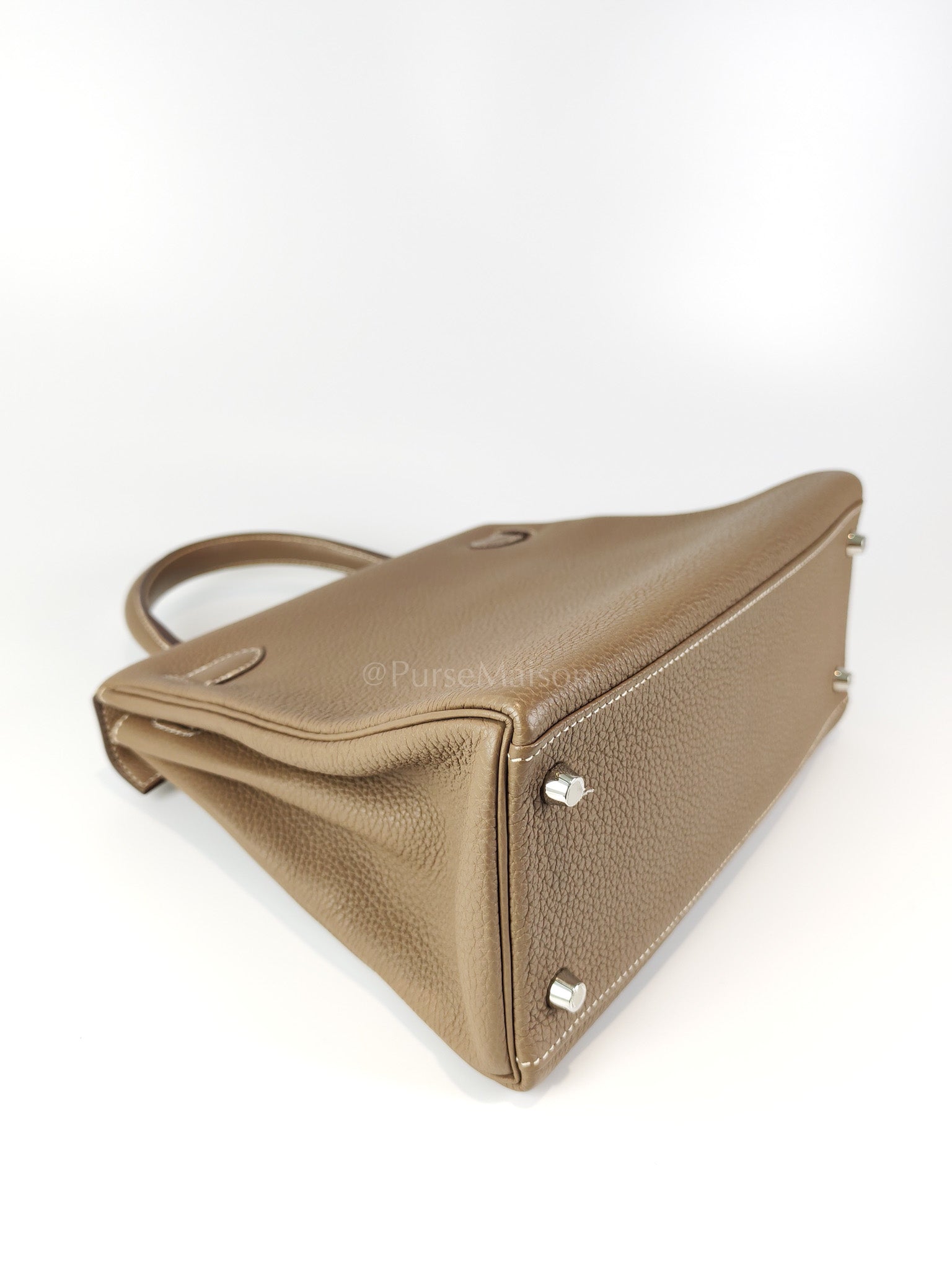 Kelly 28 Retourne in Epsom Leather and Palladium Hardware Stamp D (2019) | Purse Maison Luxury Bags Shop