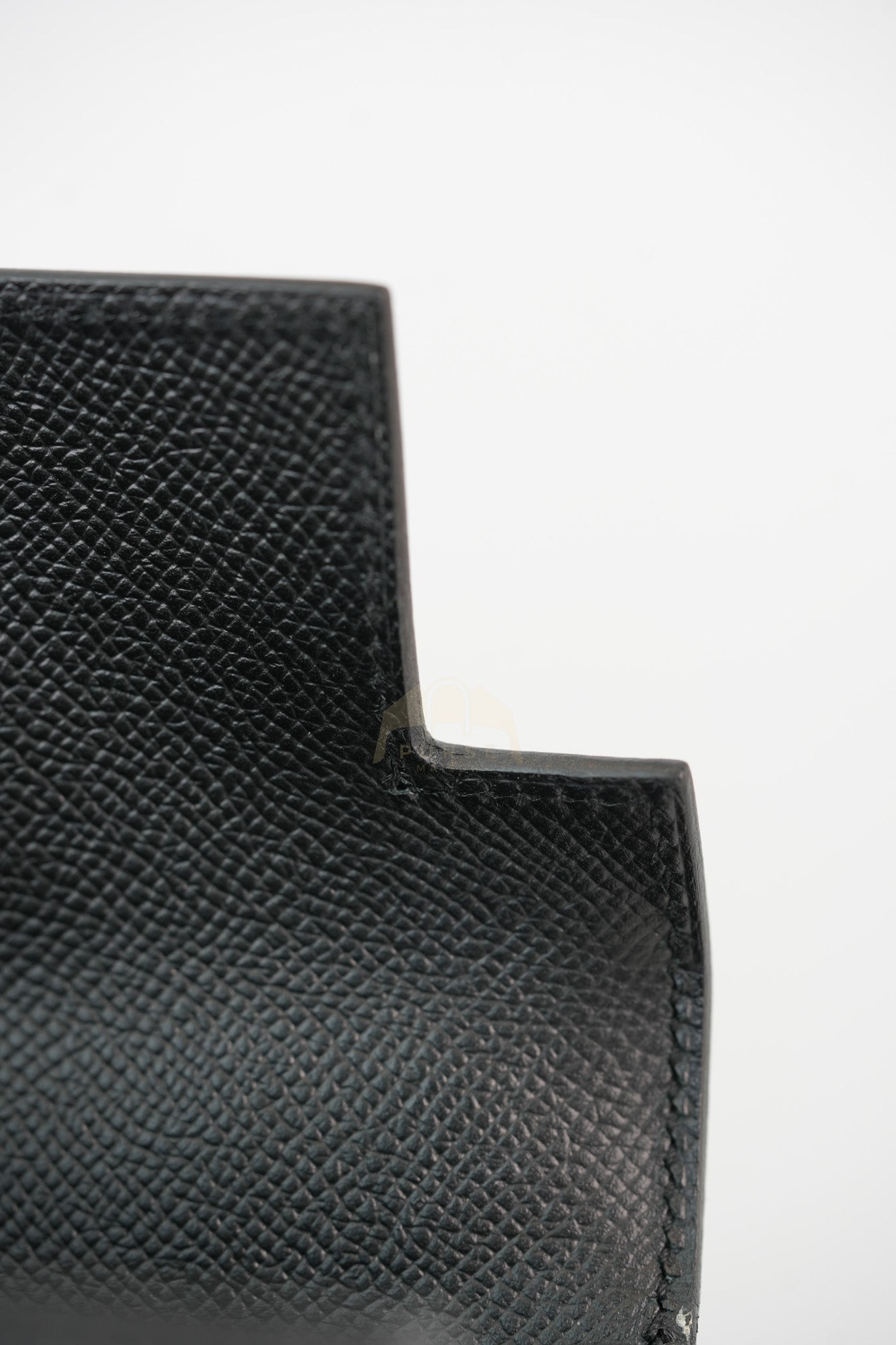 Kelly 28 Sellier in Black Epsom Leather and Gold Hardware Stamp C (2018) | Purse Maison Luxury Bags Shop