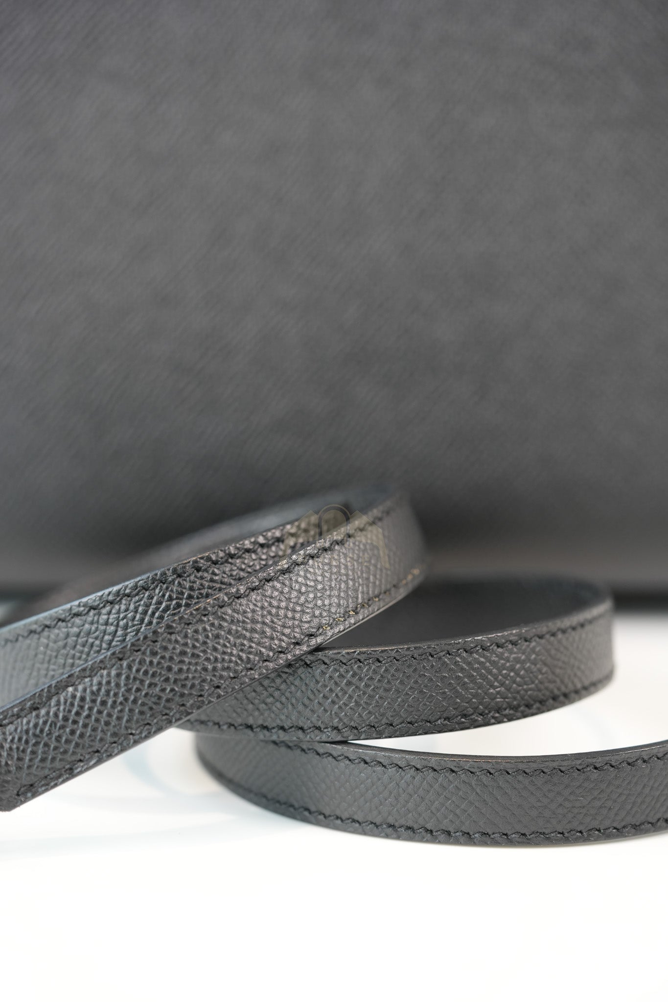 Kelly 28 Sellier in Black Epsom Leather and Gold Hardware Stamp C (2018) | Purse Maison Luxury Bags Shop