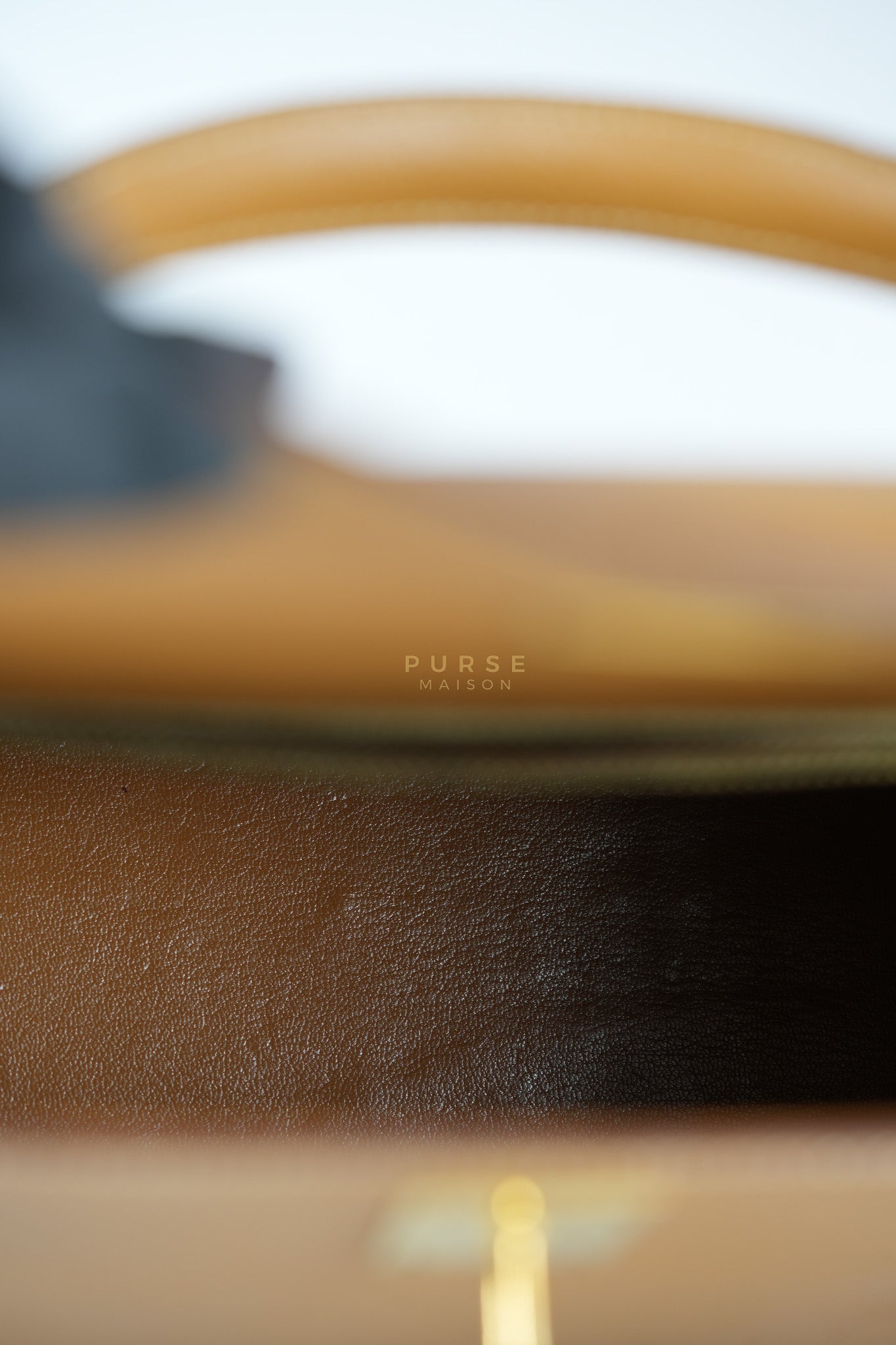 Kelly 28 Sellier in Gold Epsom Leather Gold Hardware Stamp W Circle(1993) | Purse Maison Luxury Bags Shop