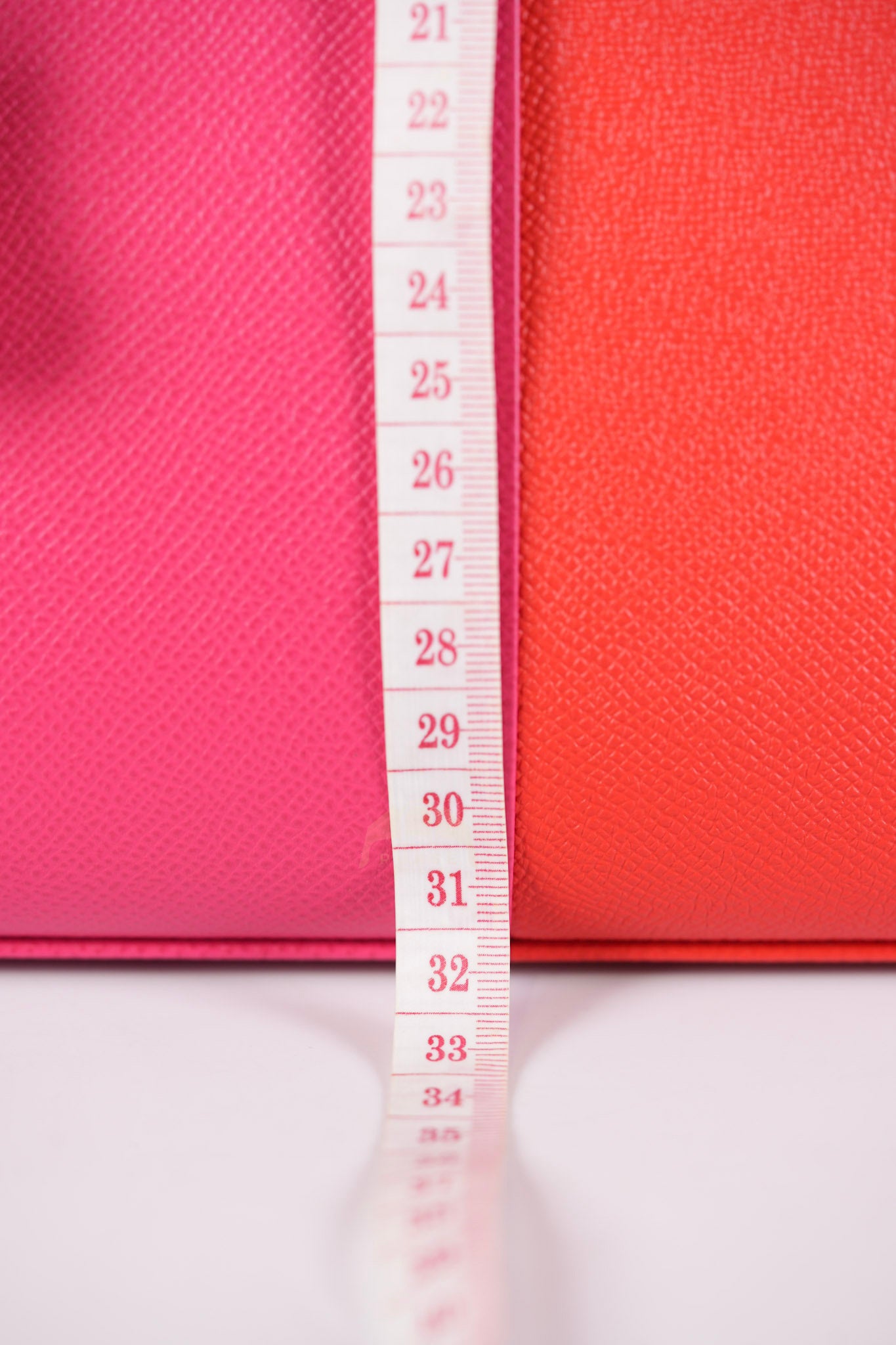 Kelly 28 Sellier in Rouge Coeur/Rose Extreme/Blue Zanzibar Epsom Leather and Palladium Hardware Stamp Z (2021) | Purse Maison Luxury Bags Shop