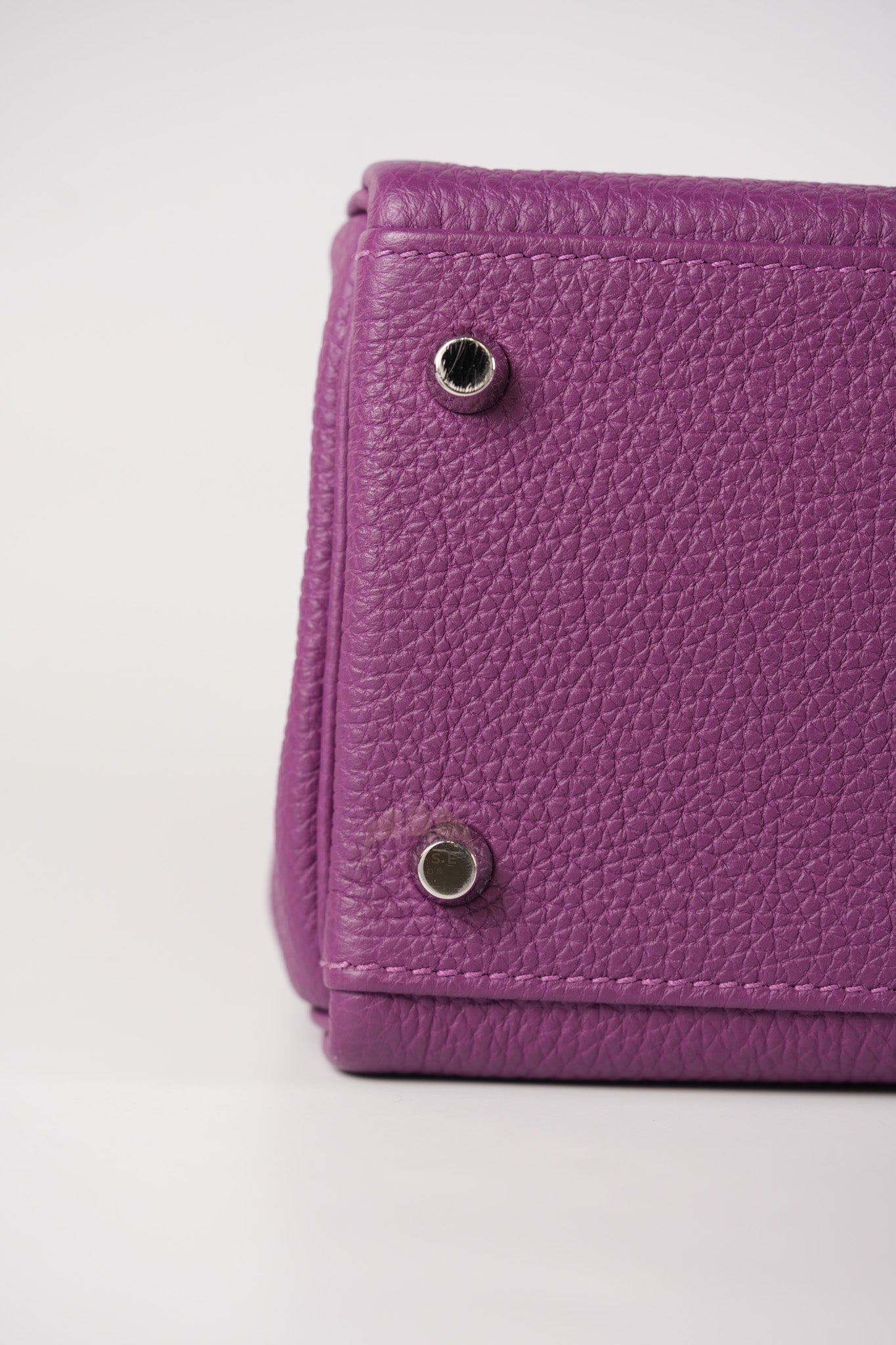 Kelly 32 Retourne in Anemone Togo Leather Palladium Hardware Stamp R Square(2014) | Purse Maison Luxury Bags Shop