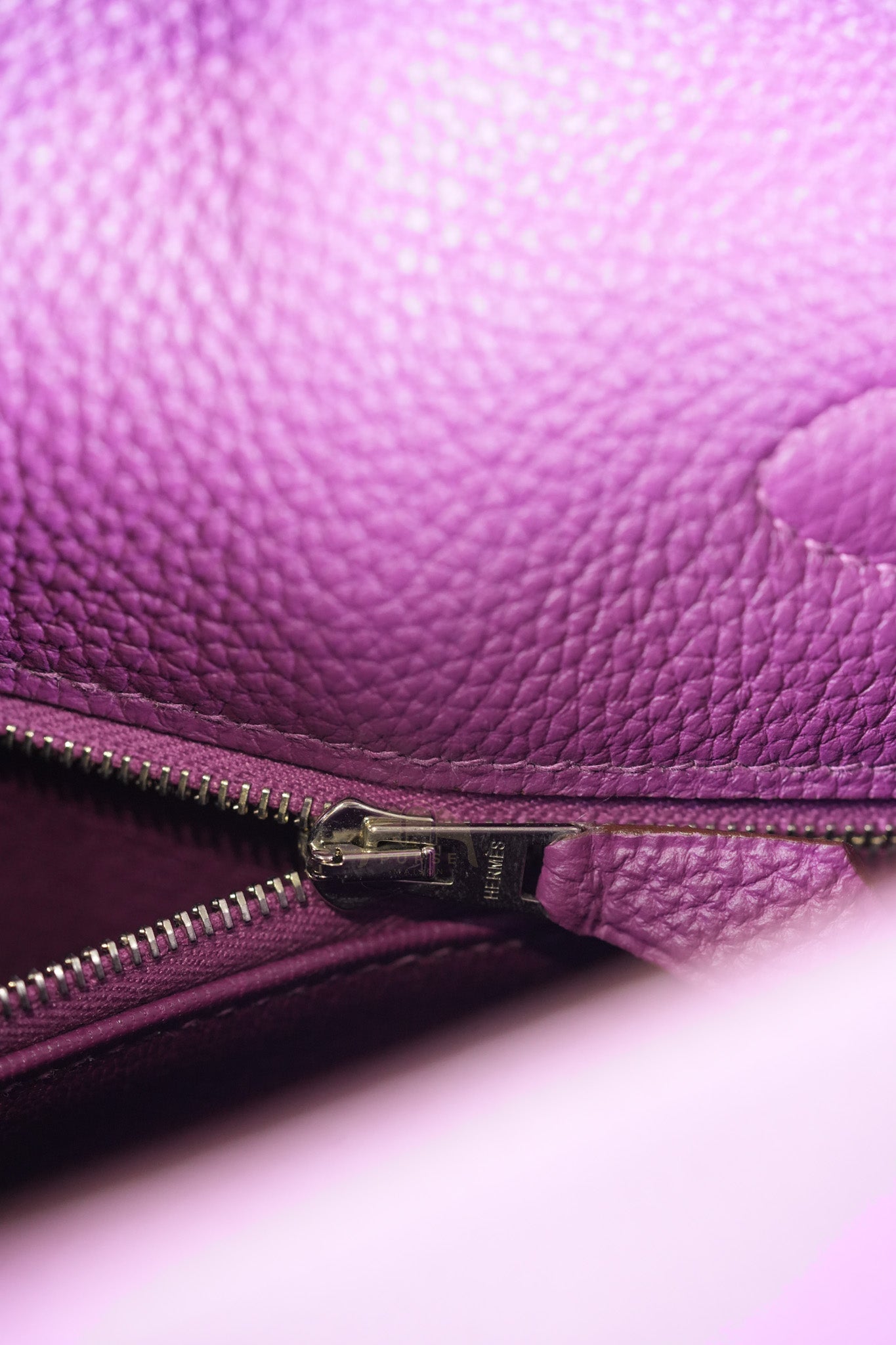 Kelly 32 Retourne in Anemone Togo Leather Palladium Hardware Stamp R Square(2014) | Purse Maison Luxury Bags Shop