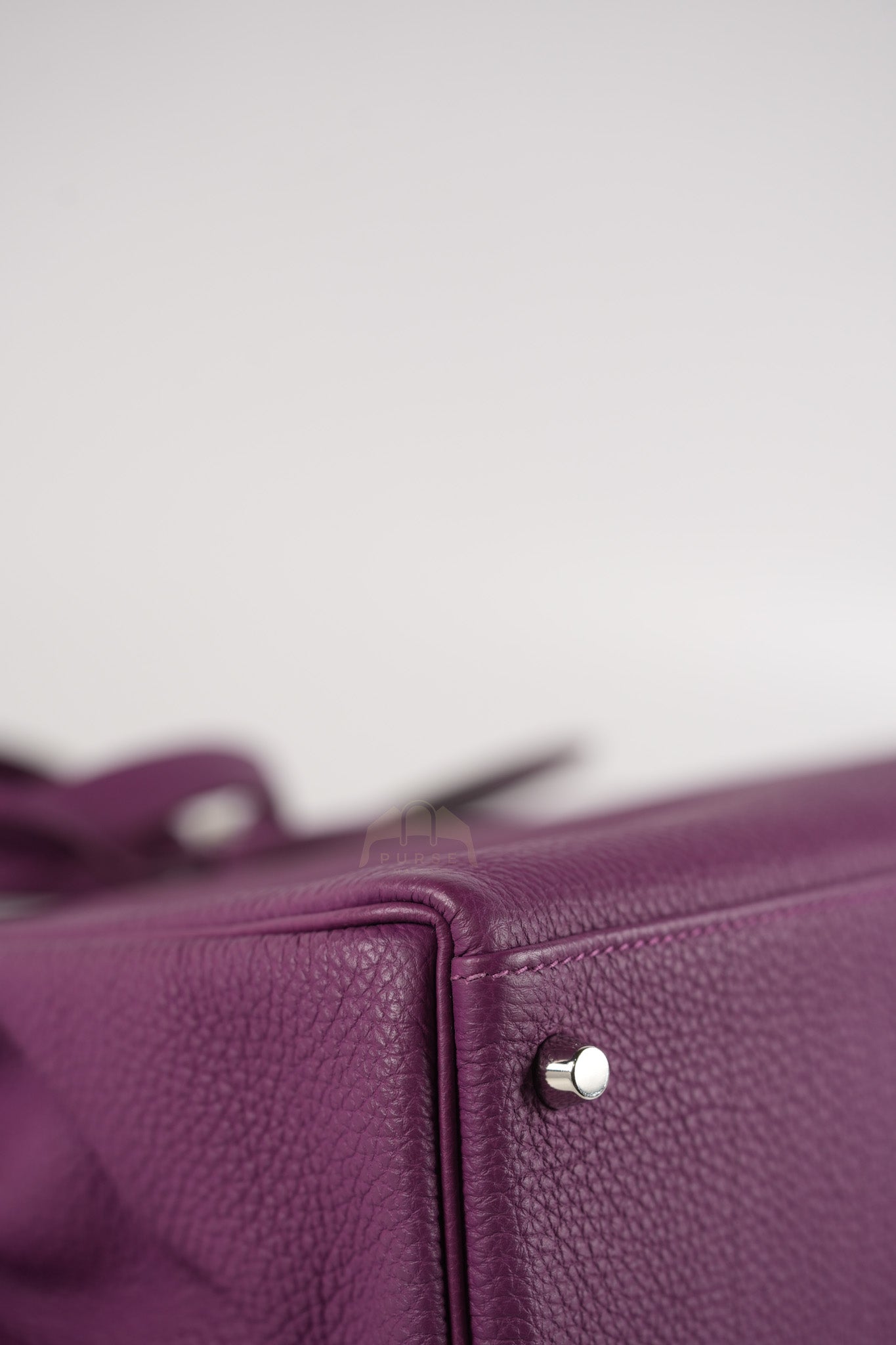 Kelly 32 Retourne in Anemone Togo Leather Palladium Hardware Stamp R Square(2014) | Purse Maison Luxury Bags Shop