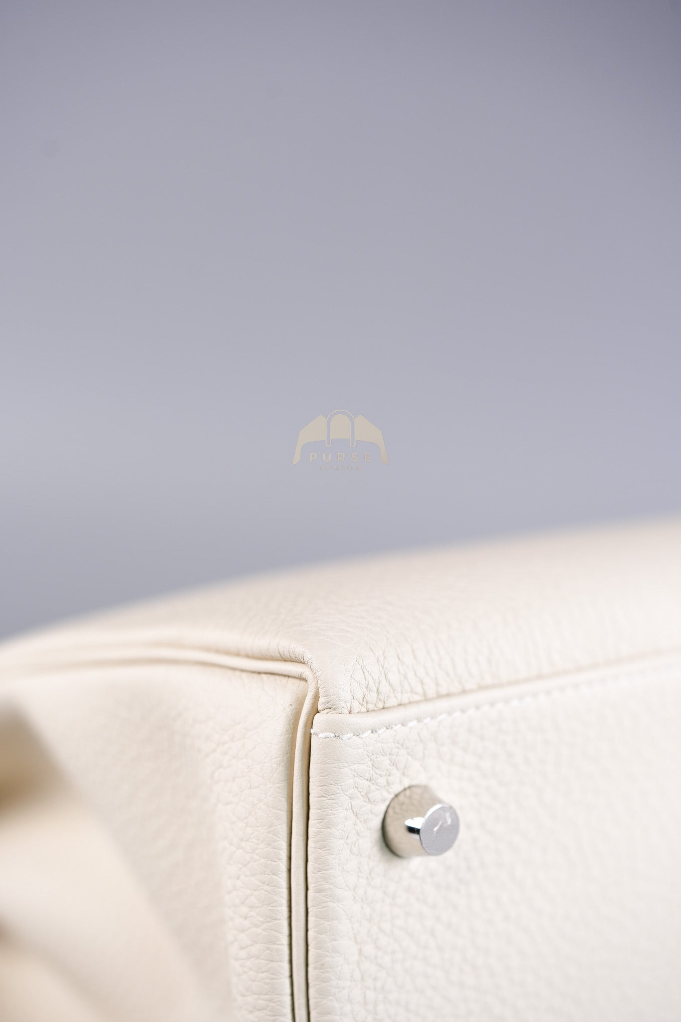 Kelly II Retourne 28 in Craie Togo Leather Palladium Hardware Stamp K(2025) | Purse Maison Luxury Bags Shop