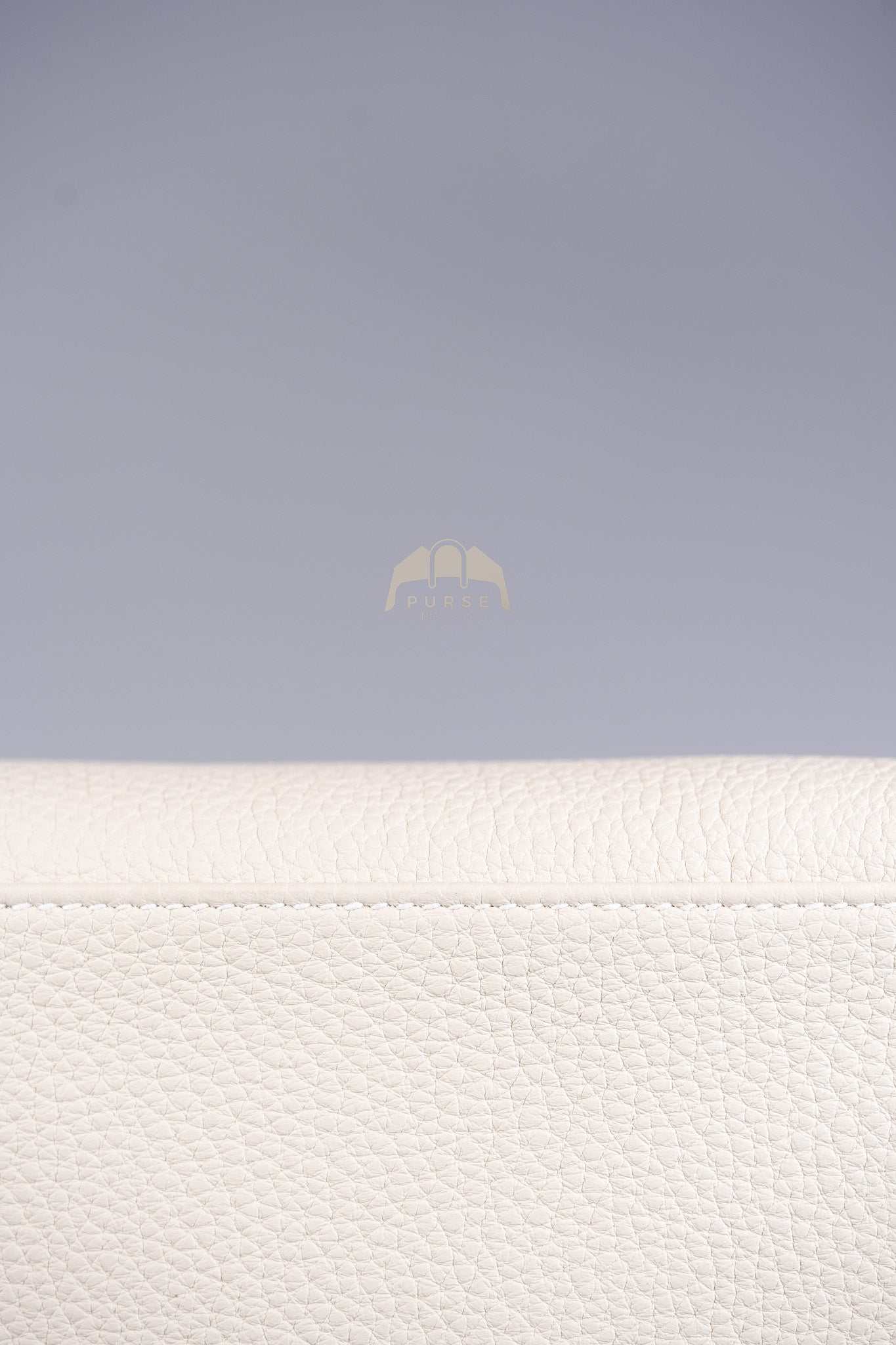 Kelly II Retourne 28 in Craie Togo Leather Palladium Hardware Stamp K(2025) | Purse Maison Luxury Bags Shop