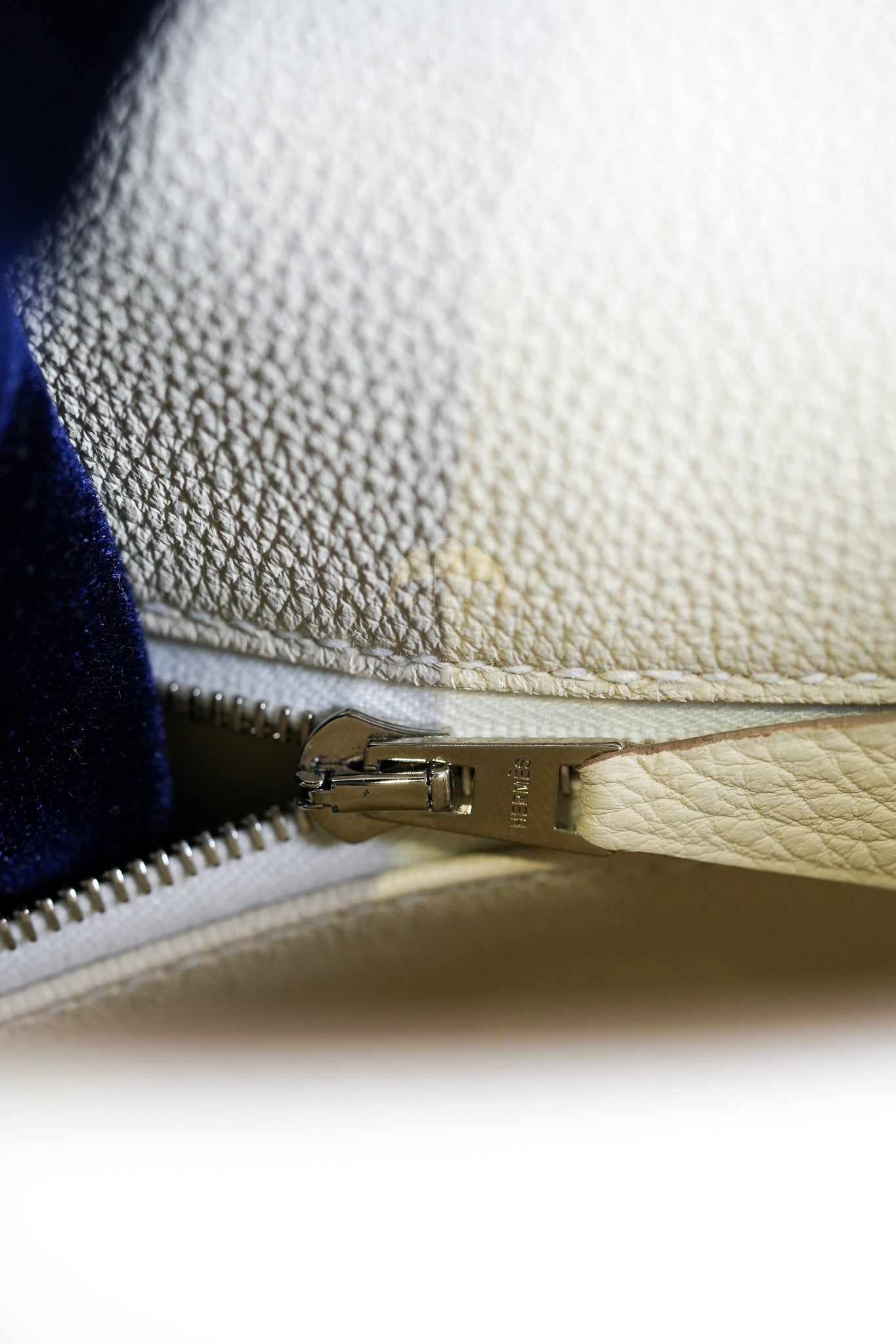 Kelly II Retourne 28 in Craie Togo Leather Palladium Hardware Stamp K(2025) | Purse Maison Luxury Bags Shop