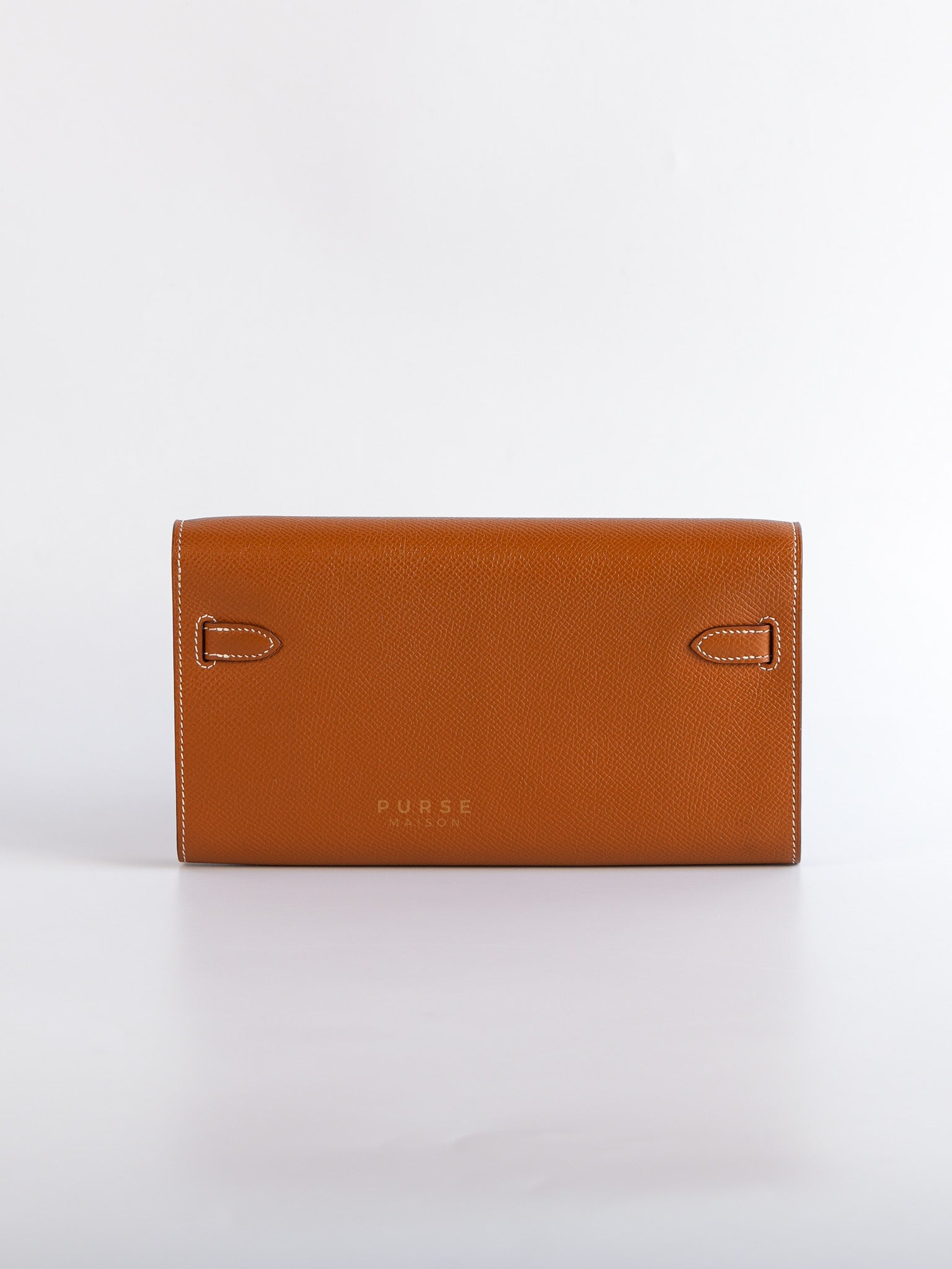 Kelly To Go in Gold Epsom Leather Gold Hardware Stamp U (2022) | Purse Maison Luxury Bags Shop