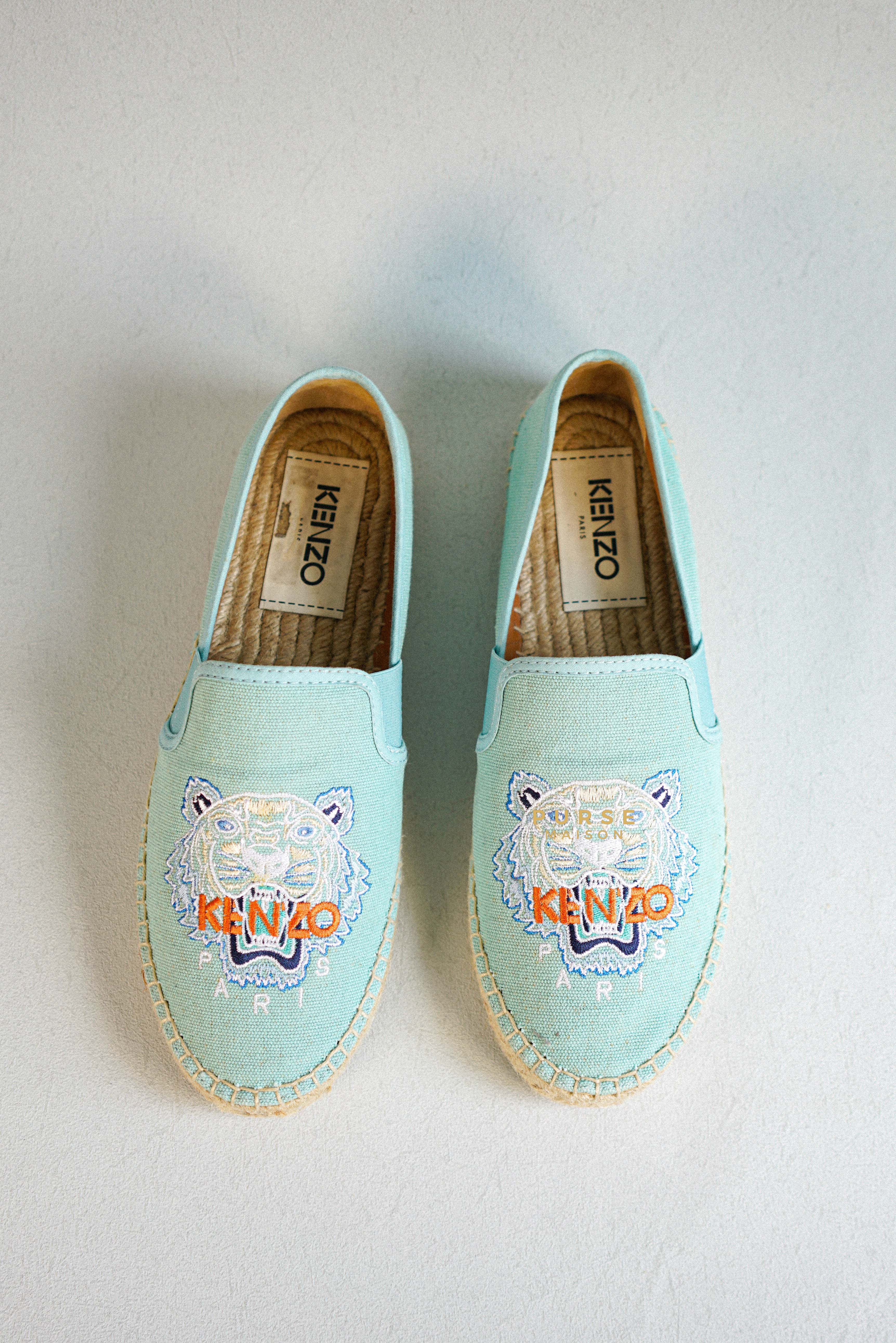 Kenzo elastic sale espadrilles