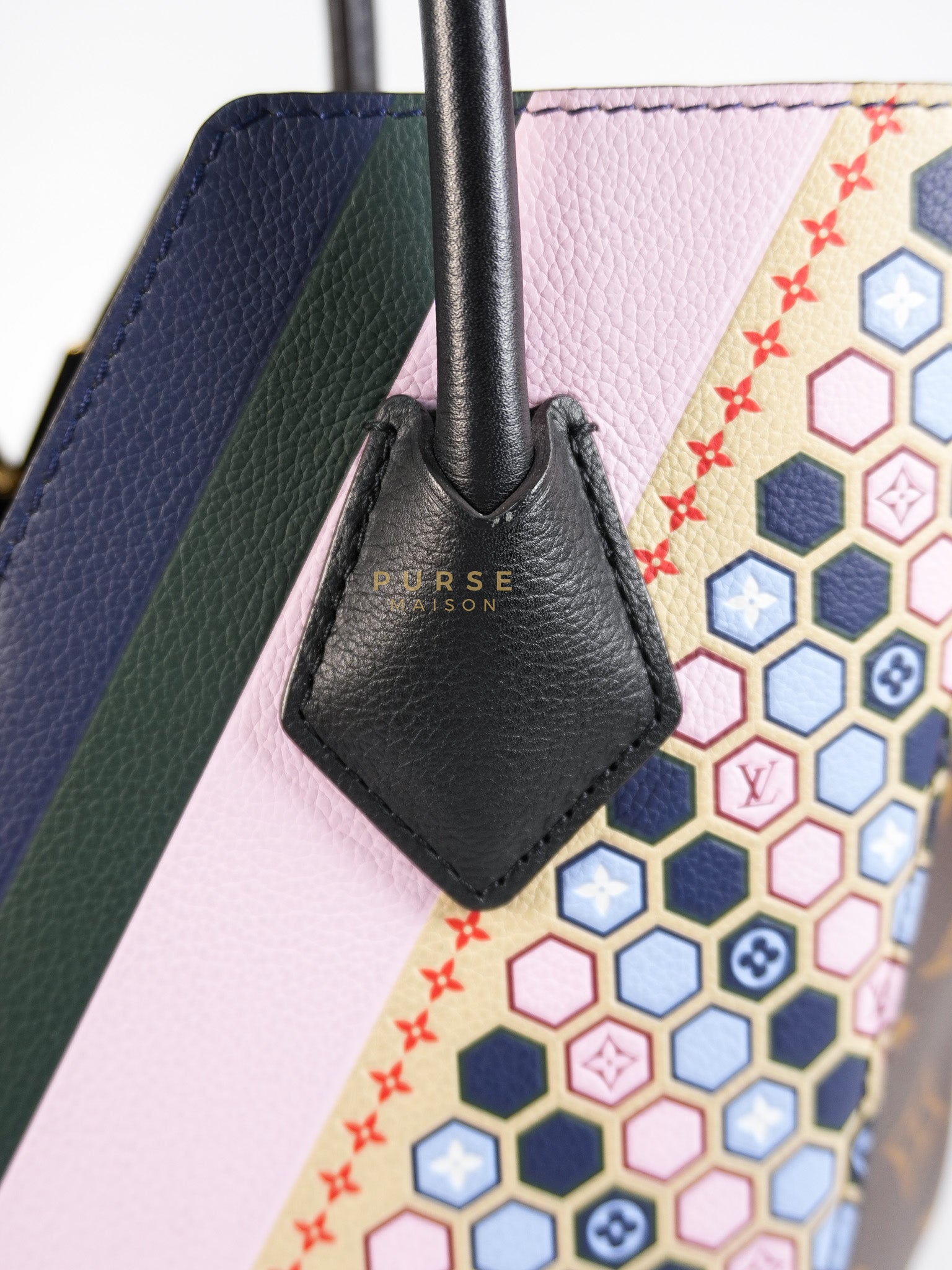 Kimono Hand Bag Limited Edition Monogram Canvas & Gold Hardware (Date Code: DU3186) | Purse Maison Luxury Bags Shop