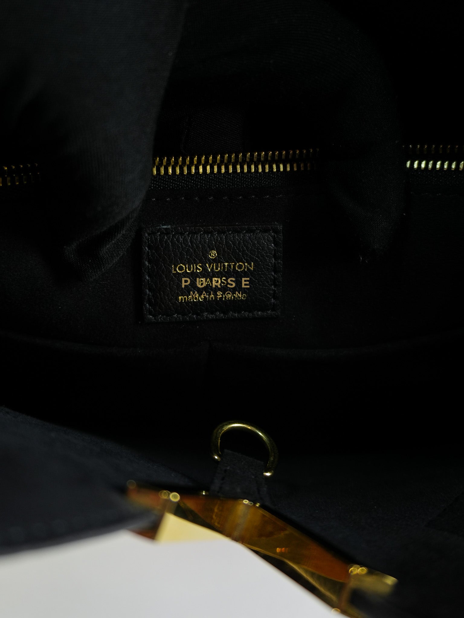 Kimono Hand Bag Limited Edition Monogram Canvas & Gold Hardware (Date Code: DU3186) | Purse Maison Luxury Bags Shop