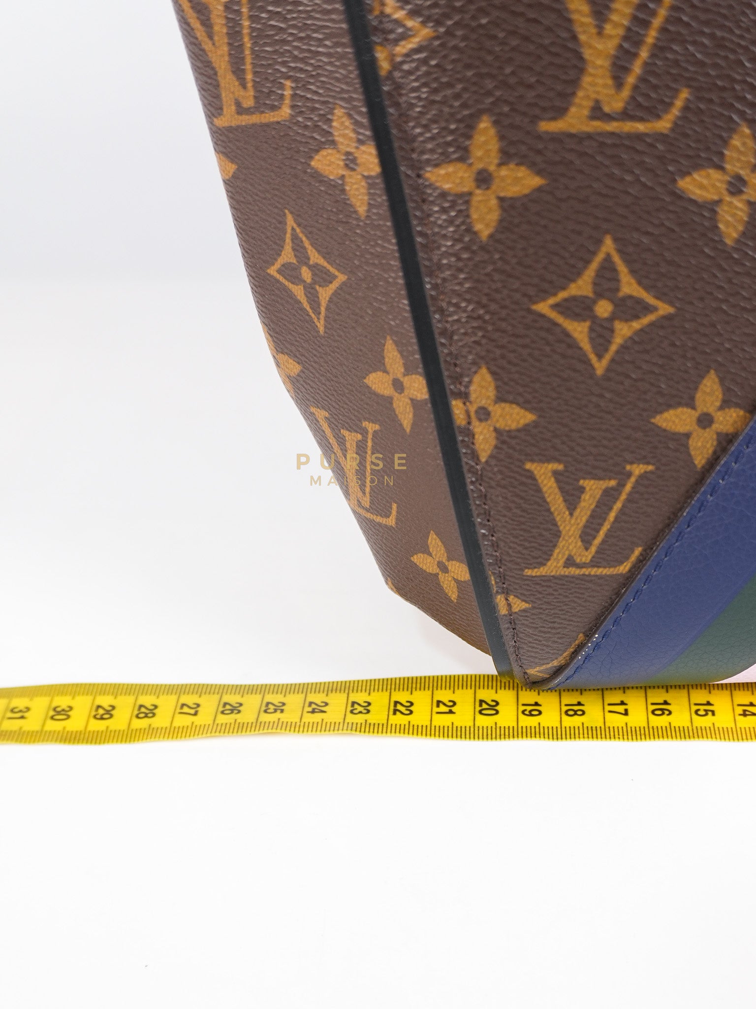 Kimono Hand Bag Limited Edition Monogram Canvas & Gold Hardware (Date Code: DU3186) | Purse Maison Luxury Bags Shop