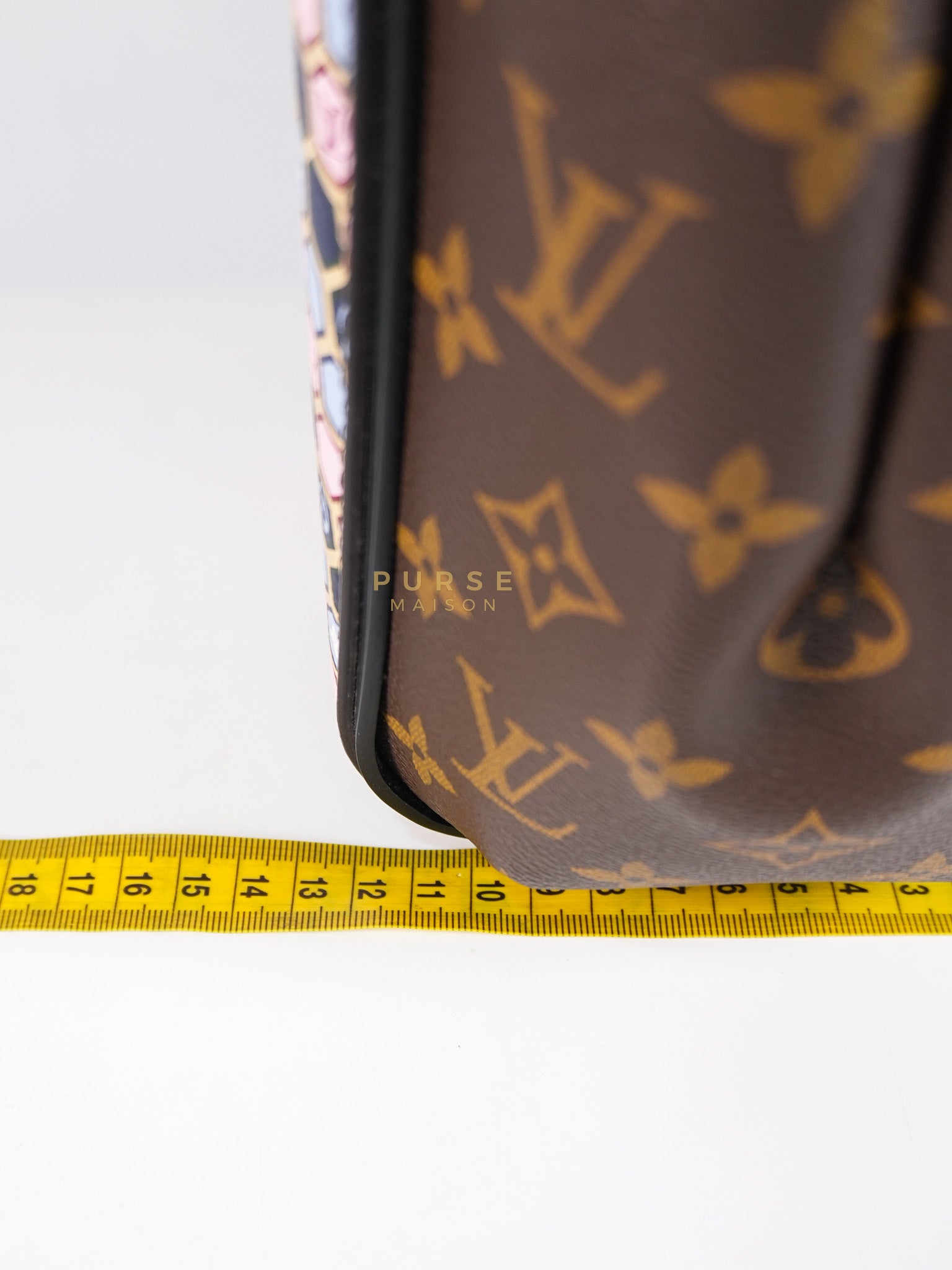 Kimono Hand Bag Limited Edition Monogram Canvas & Gold Hardware (Date Code: DU3186) | Purse Maison Luxury Bags Shop