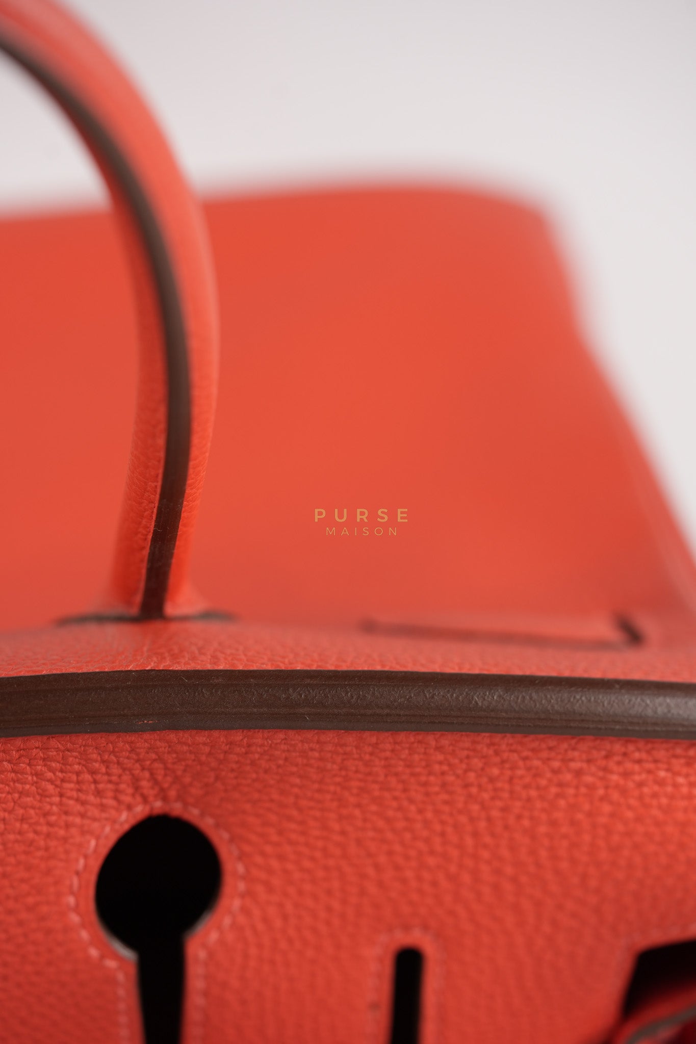 Birkin 30 in Rose Jaipur Togo Leather Gold Hardware Stamp R Square(2014)