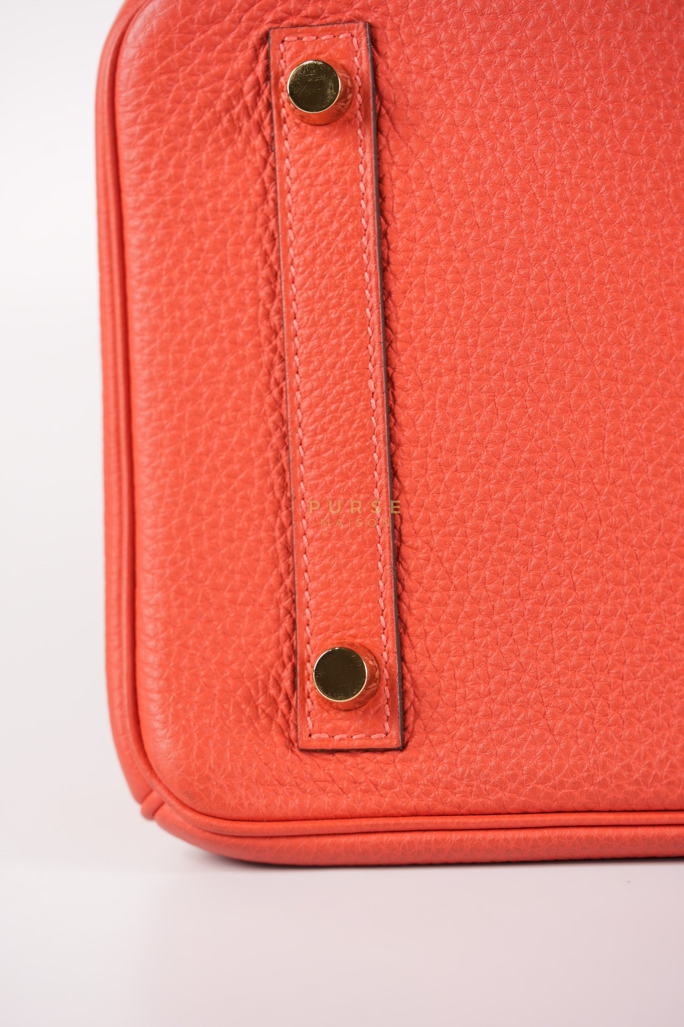 Birkin 30 in Rose Jaipur Togo Leather Gold Hardware Stamp R Square(2014)