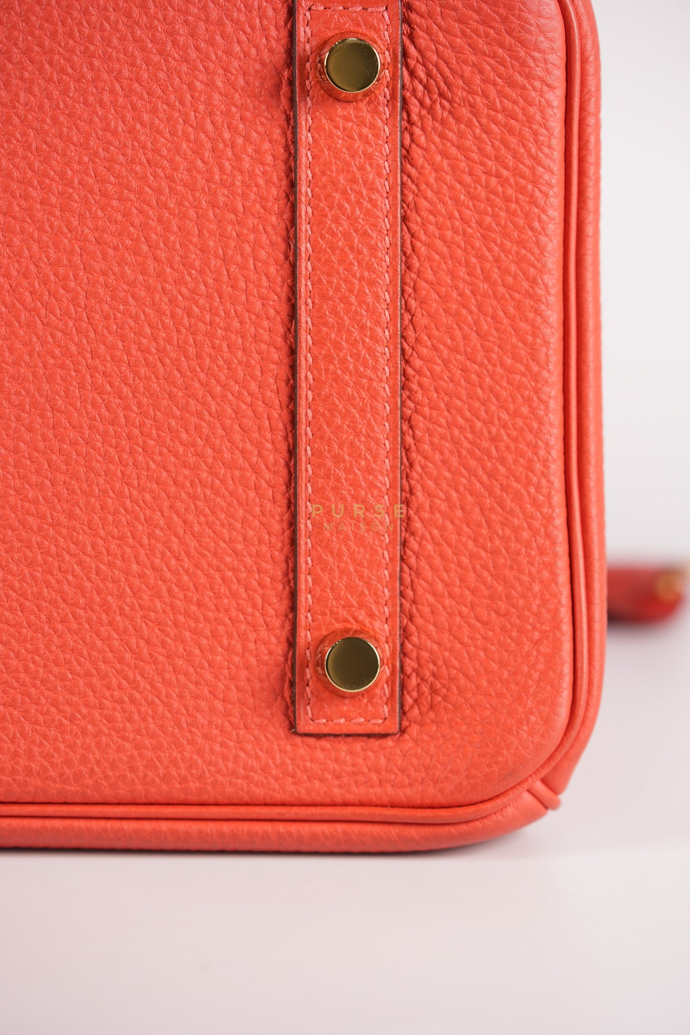 Birkin 30 in Rose Jaipur Togo Leather Gold Hardware Stamp R Square(2014)