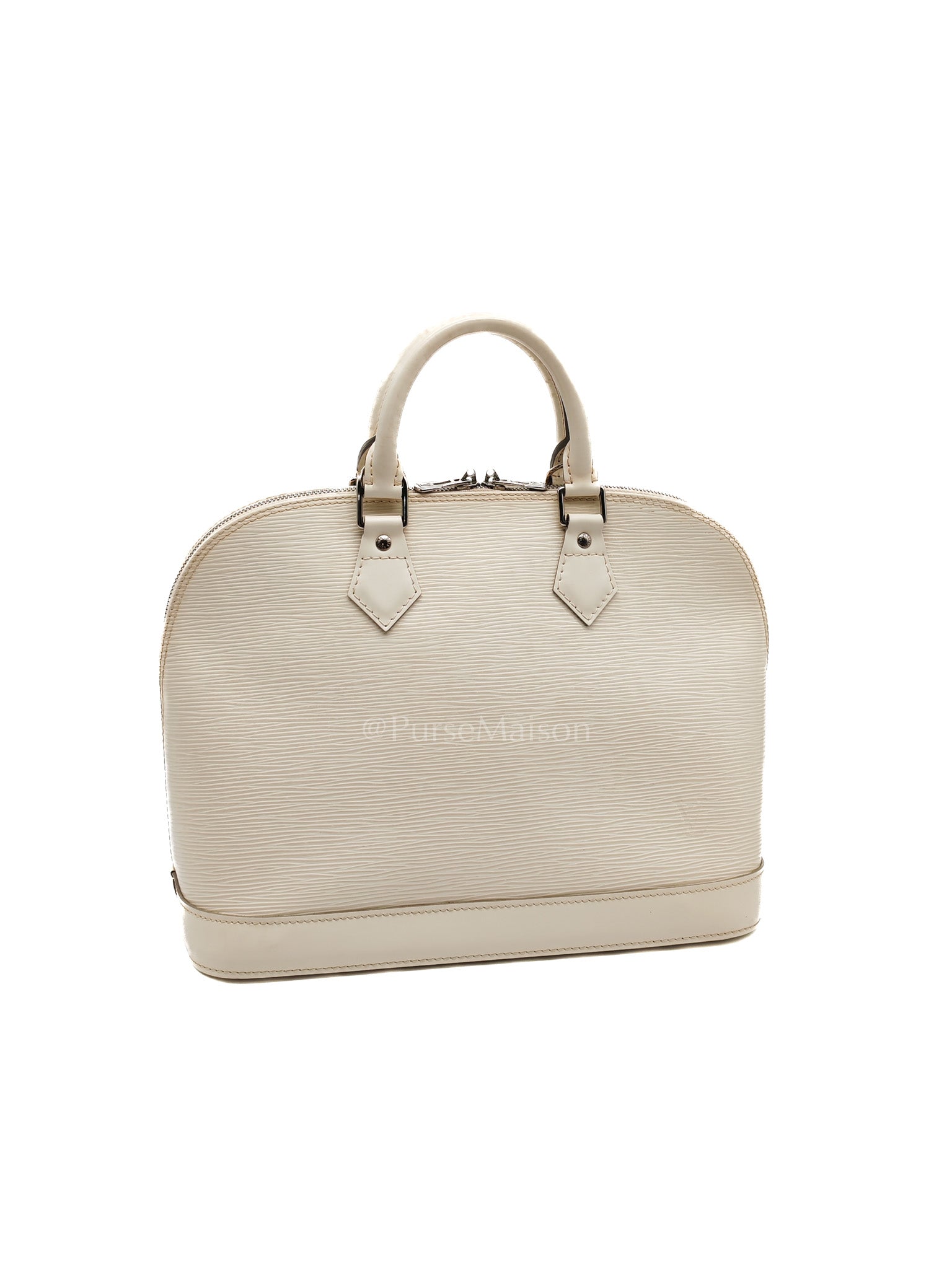 Alma PM in Ivoire Epi Leather & Silver Hardware (Date Code: FL2047)