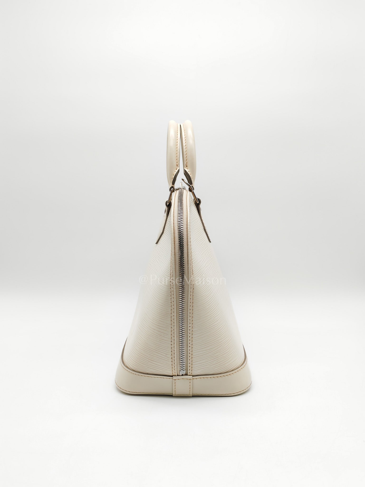Alma PM in Ivoire Epi Leather & Silver Hardware (Date Code: FL2047)
