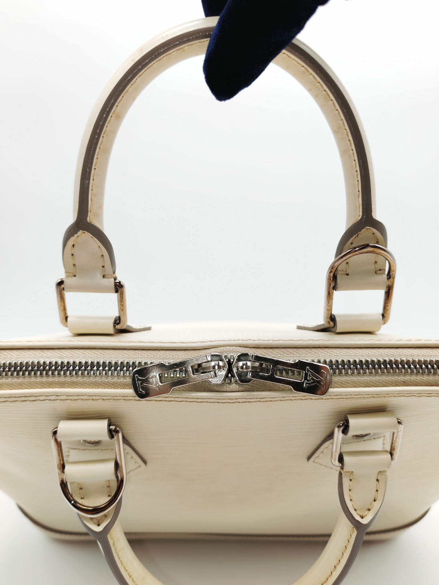Alma PM in Ivoire Epi Leather & Silver Hardware (Date Code: FL2047)