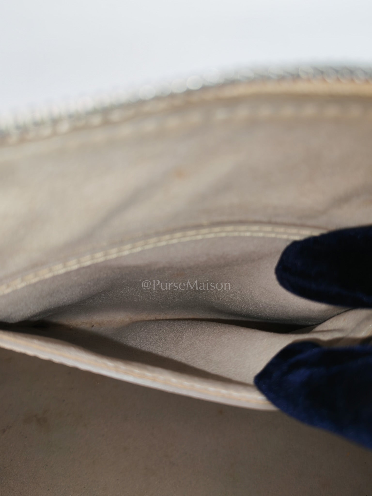 Alma PM in Ivoire Epi Leather & Silver Hardware (Date Code: FL2047)