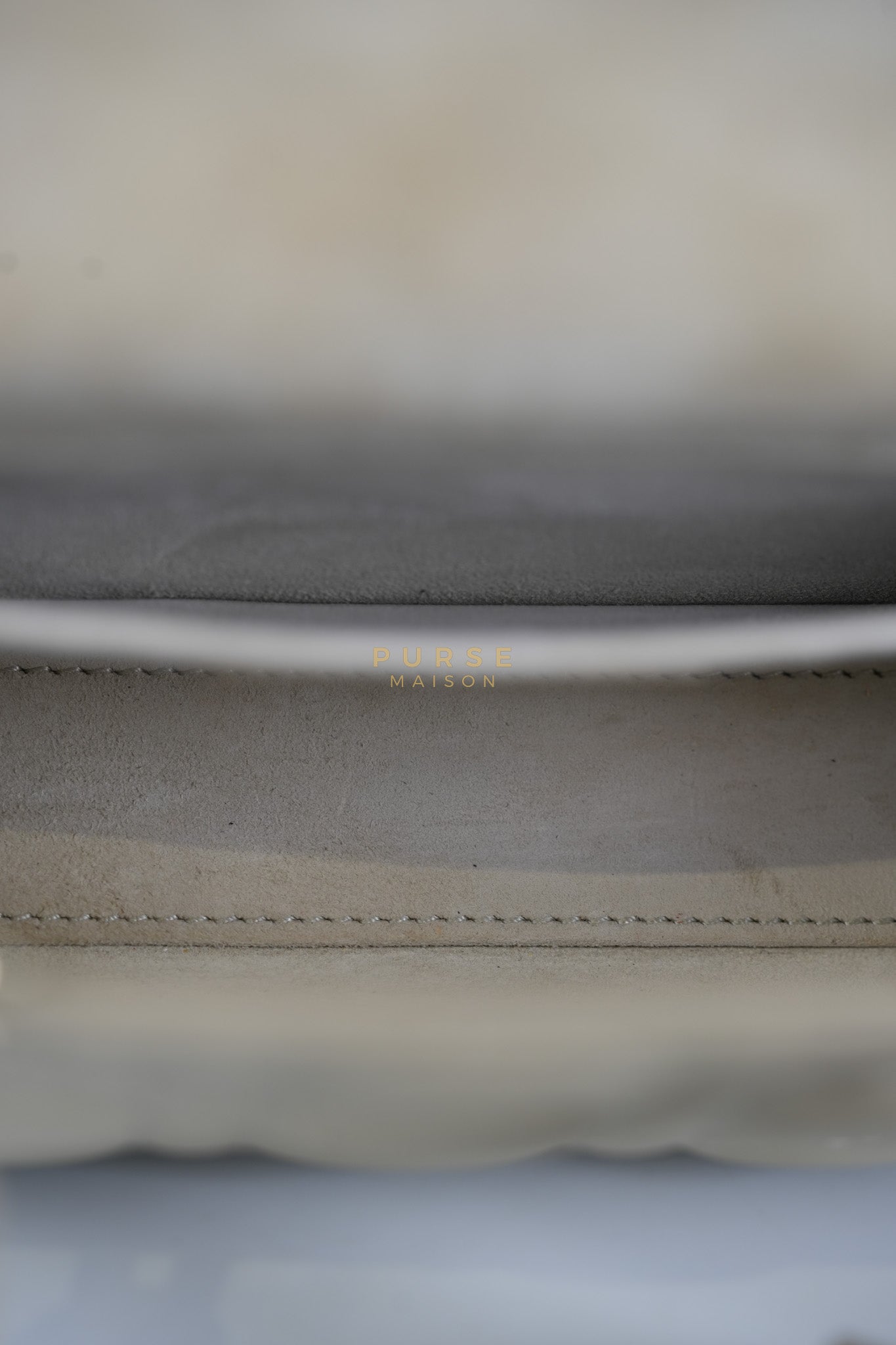 Lady D-Joy Medium Biscuit (Beige) in Lambskin Leather and Light Gold Hardware | Purse Maison Luxury Bags Shop