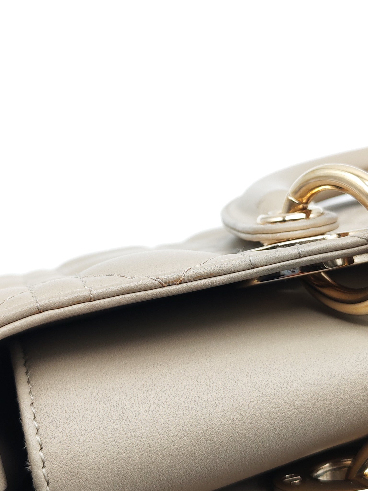 Lady D-Joy Medium in Light Taupe Cannage Lambskin Leather Shoulder Bag | Purse Maison Luxury Bags Shop