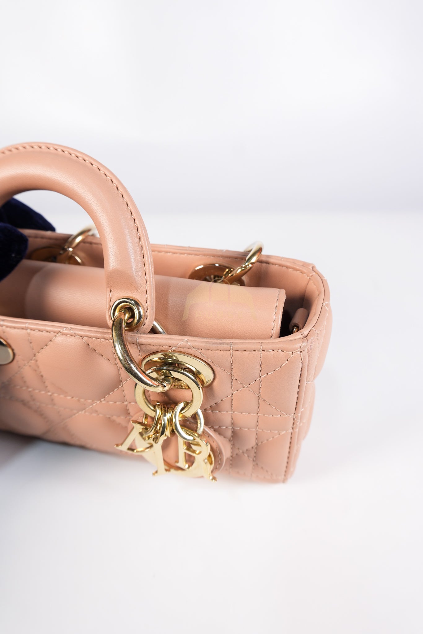 Lady D-Joy Micro Rose De Vents Light Gold Hardware | Purse Maison Luxury Bags Shop