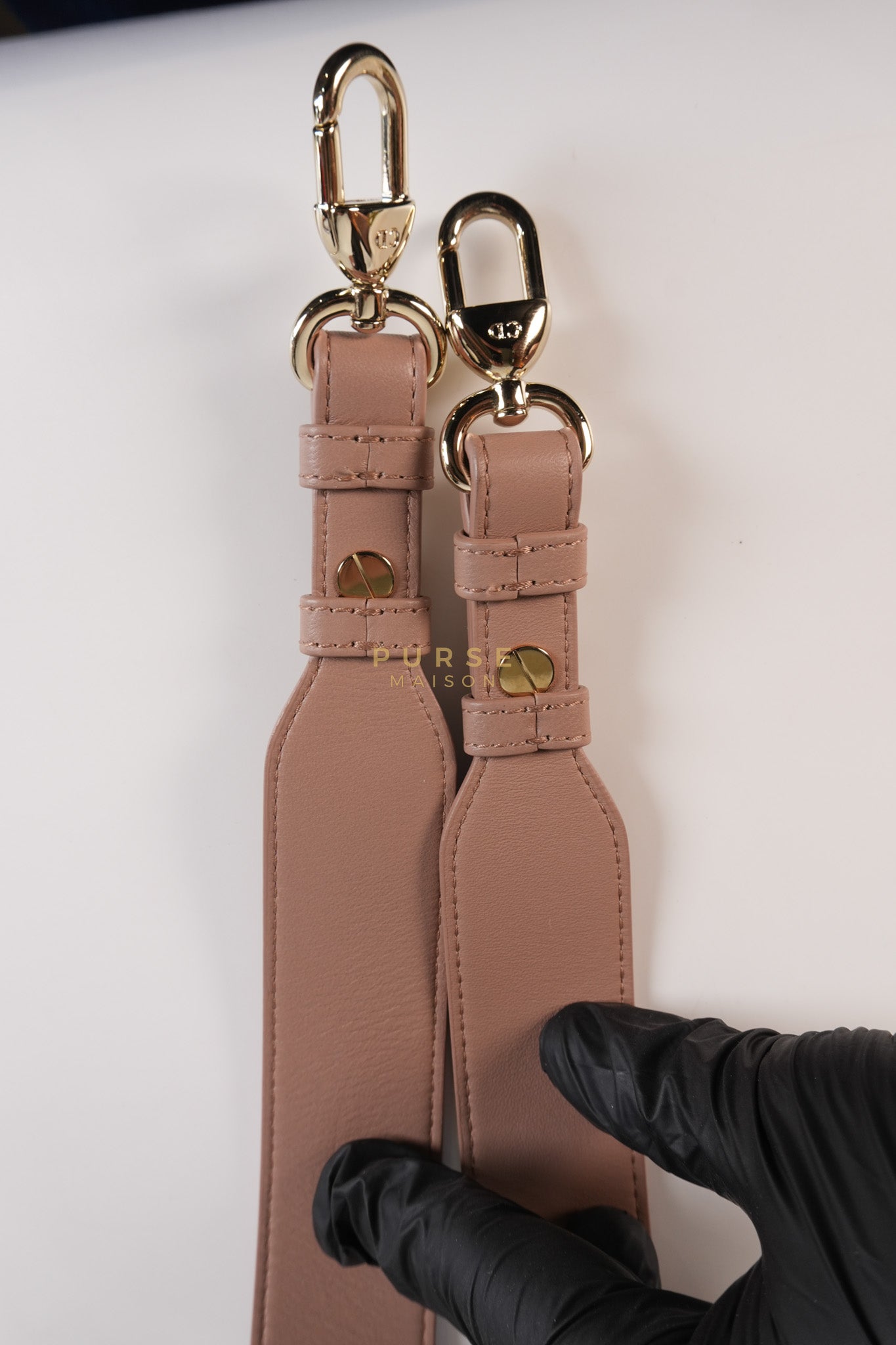 Lady Dior ABCDior Blush Pink in Lambskin Leather and Light Gold Hardware | Purse Maison Luxury Bags Shop