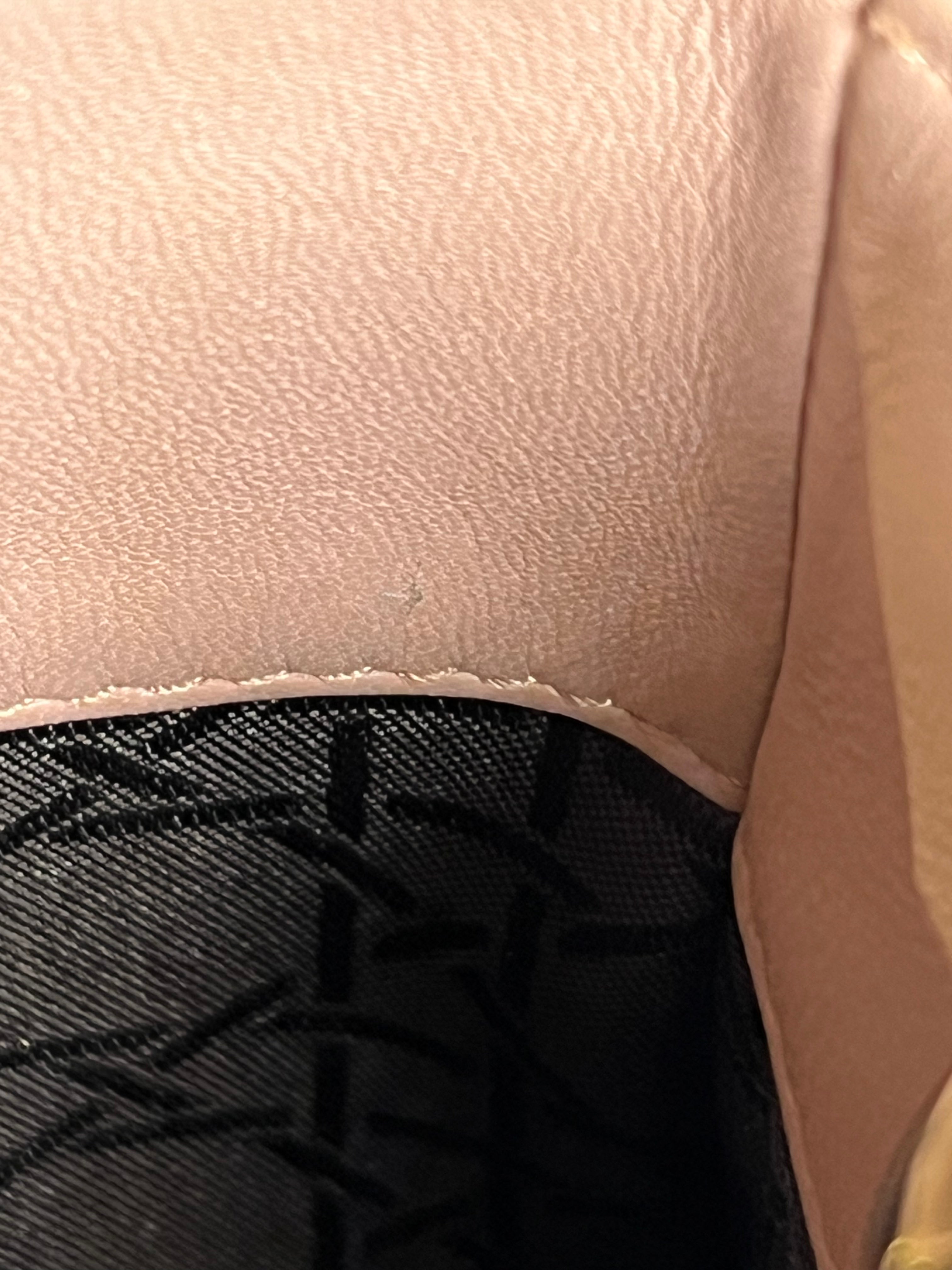 Lady Dior ABCDior Small in Blush Pink Cannage Lambskin Leather Light Gold Hardware | Purse Maison Luxury Bags Shop