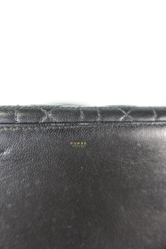 Lady Dior Medium Cannage Black Lambskin Hand Bag | Purse Maison Luxury Bags Shop