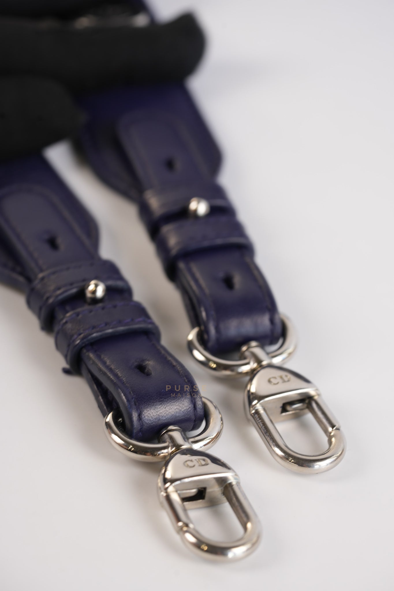 Lady Dior Medium in Navy Blue Cannage Lambskin Leather | Purse Maison Luxury Bags Shop