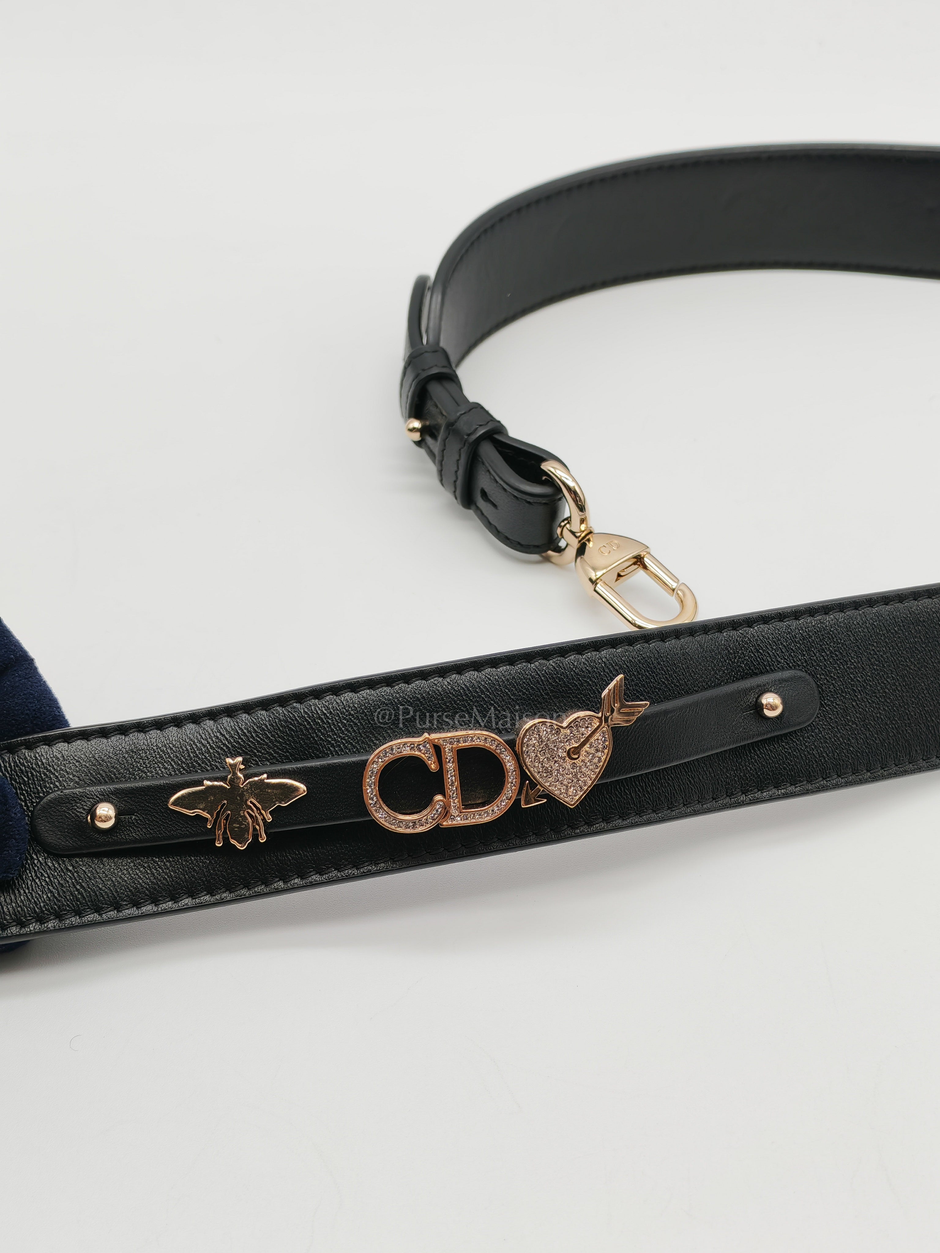 Lady Dior My ABCDior Small in Black Quilted Cannage Lambskin Leather & Light Gold Hardware | Purse Maison Luxury Bags Shop