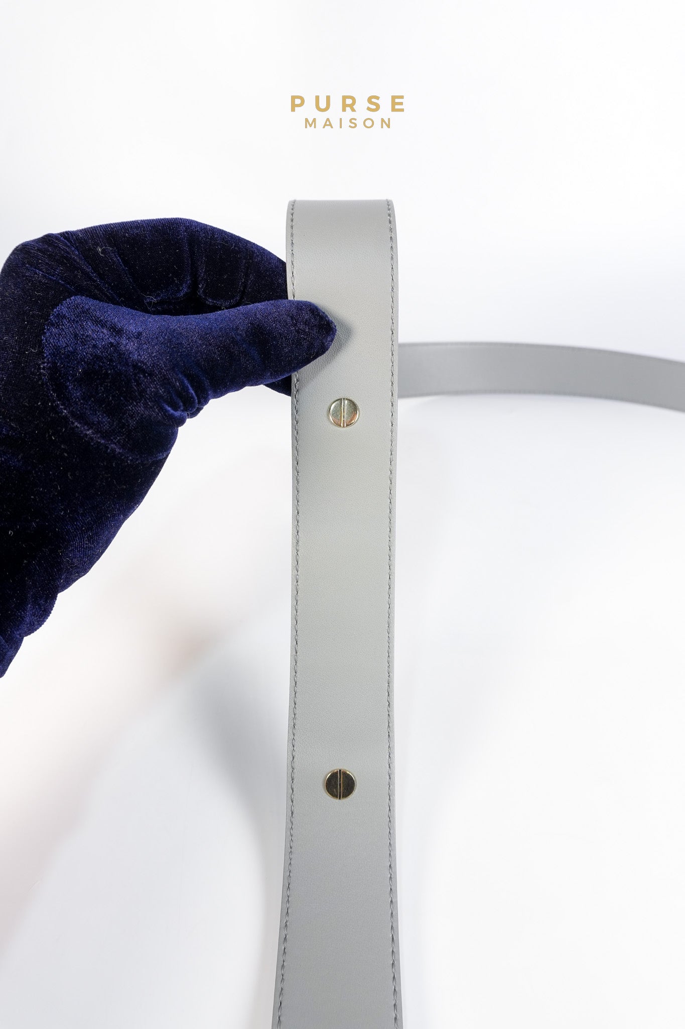 Lady Dior MyABCDior Small in Gray Cannage Lambskin Leather and Light Gold Hardware | Purse Maison Luxury Bags Shop