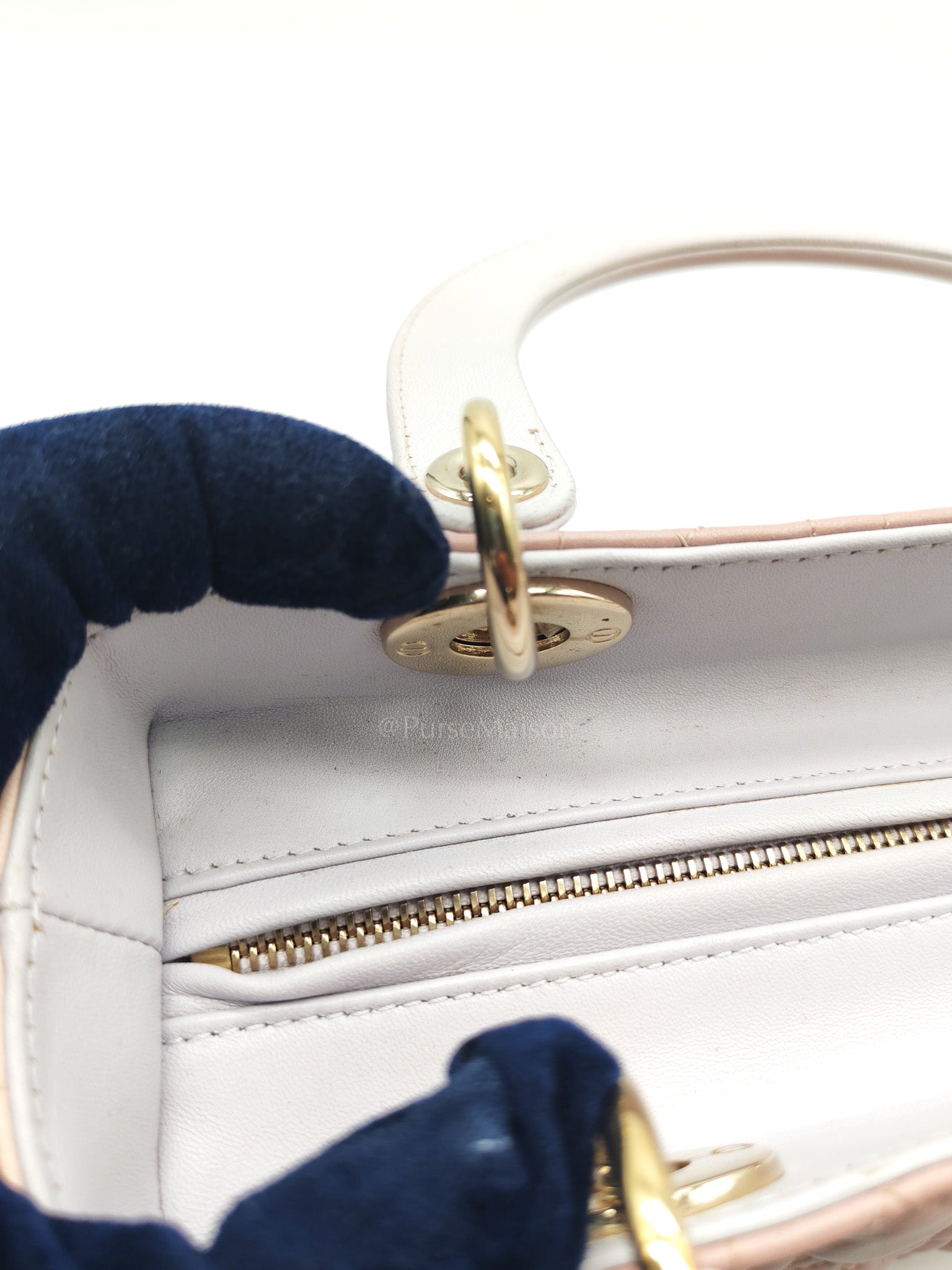 Lady Dior Bag Bi-Color 02-MA-0152