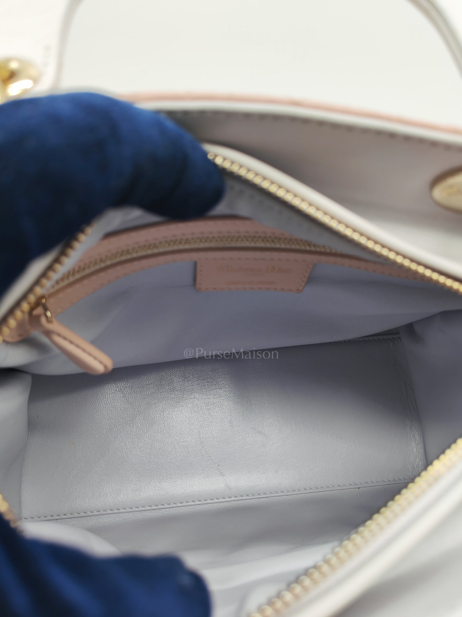 Lady Dior Bag Bi-Color 02-MA-0152
