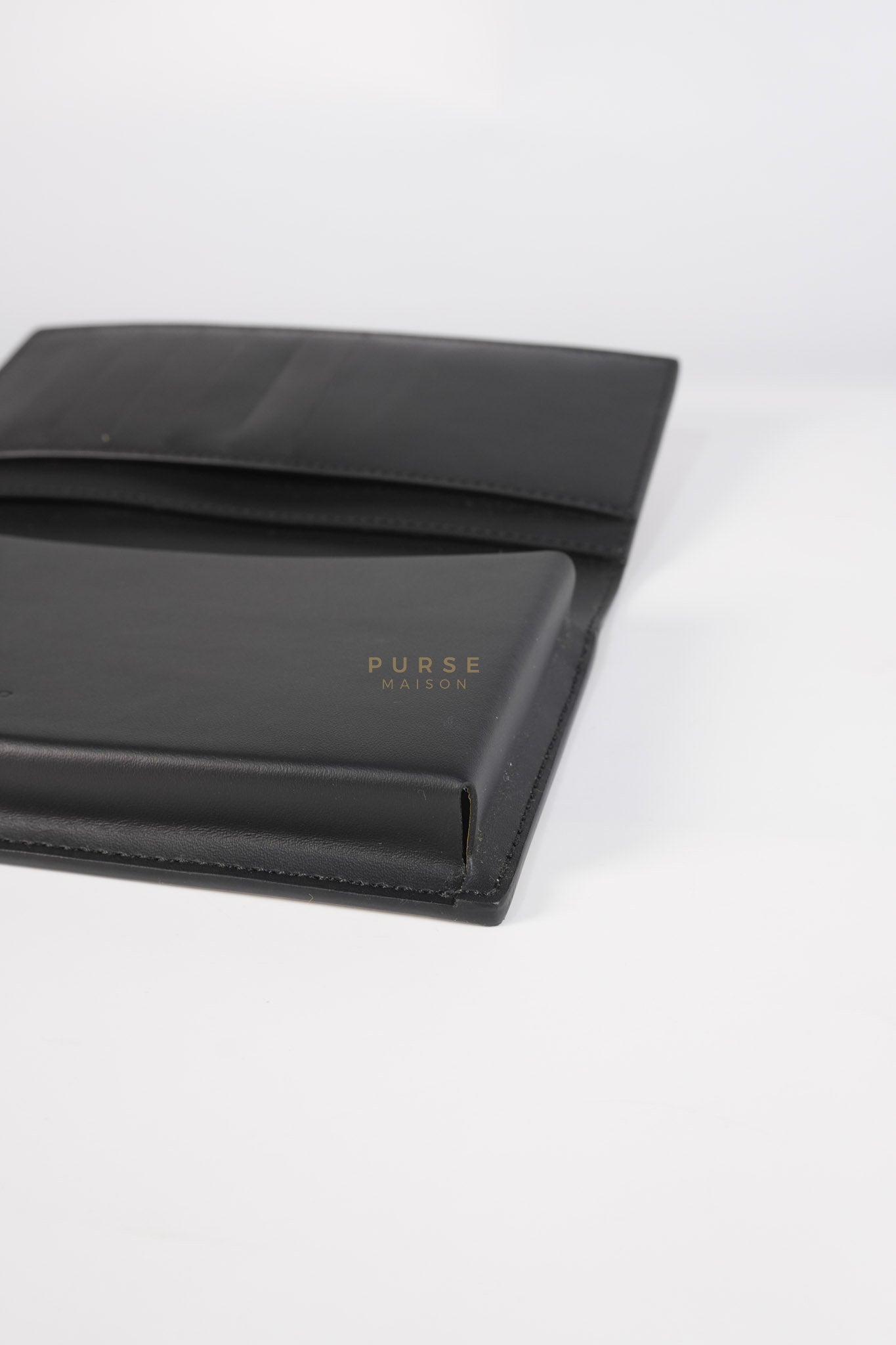 Lambert Long Wallet in Black (Noir) Goyardine Canvas | Purse Maison Luxury Bags Shop