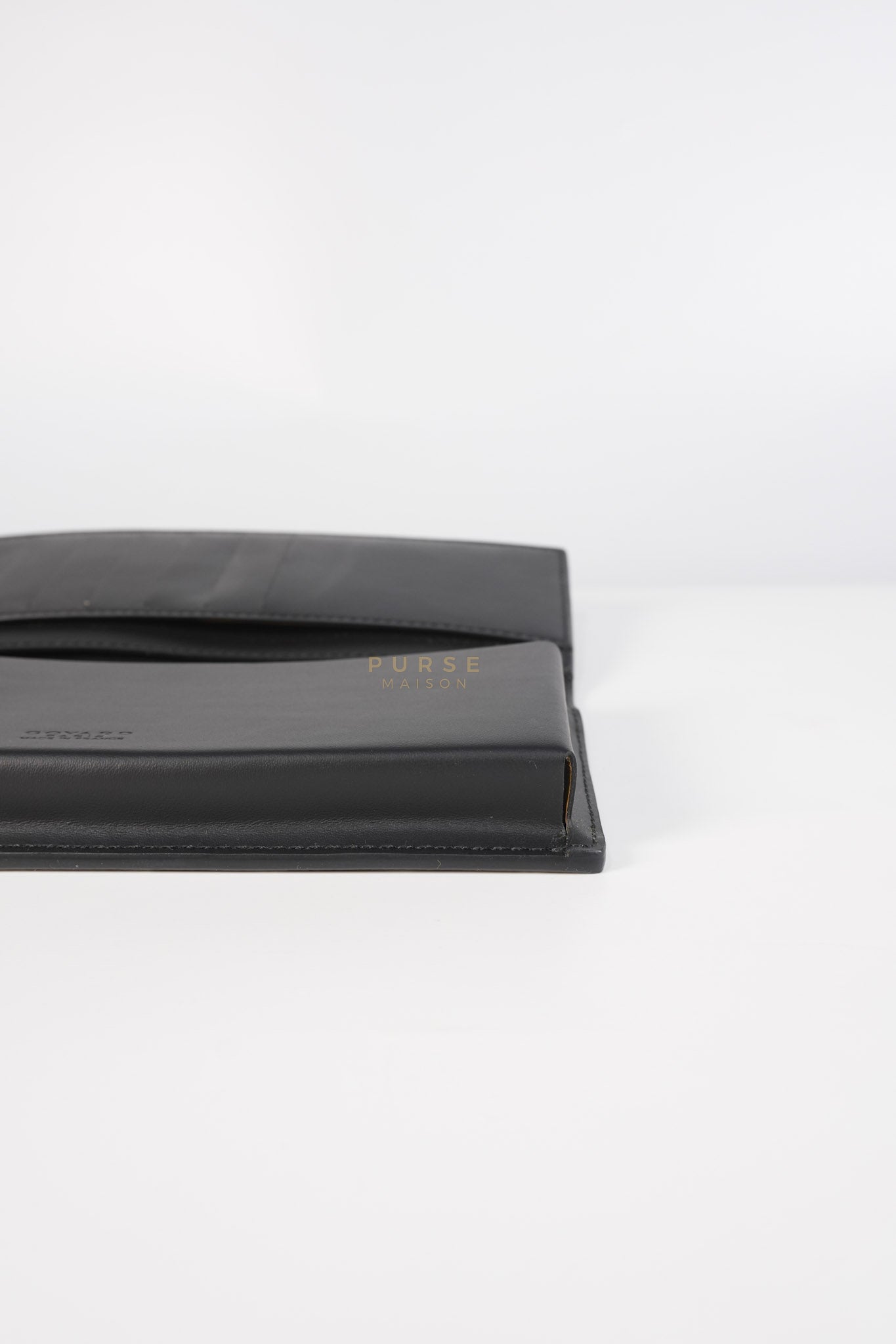 Lambert Long Wallet in Black (Noir) Goyardine Canvas | Purse Maison Luxury Bags Shop