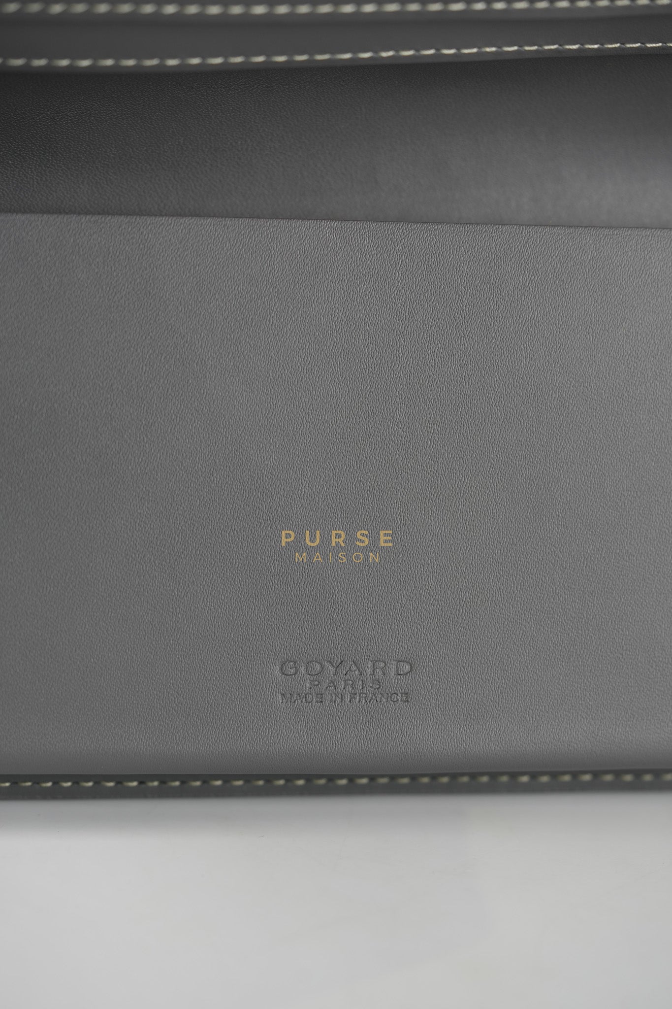 Lambert Long Wallet in Gray Goyardine Canvas | Purse Maison Luxury Bags Shop