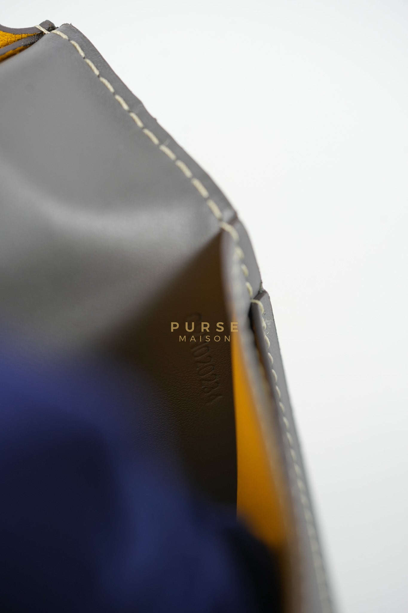 Lambert Long Wallet in Gray Goyardine Canvas | Purse Maison Luxury Bags Shop