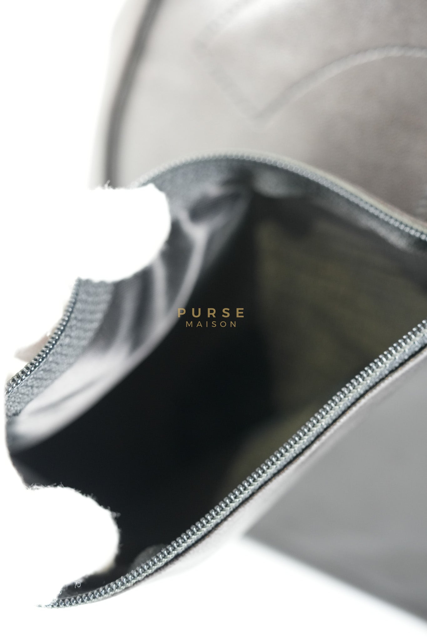 Lambskin CC Stitched Drawstring Bucket Bag in Gold Hardware Series 7 | Purse Maison Luxury Bags Shop