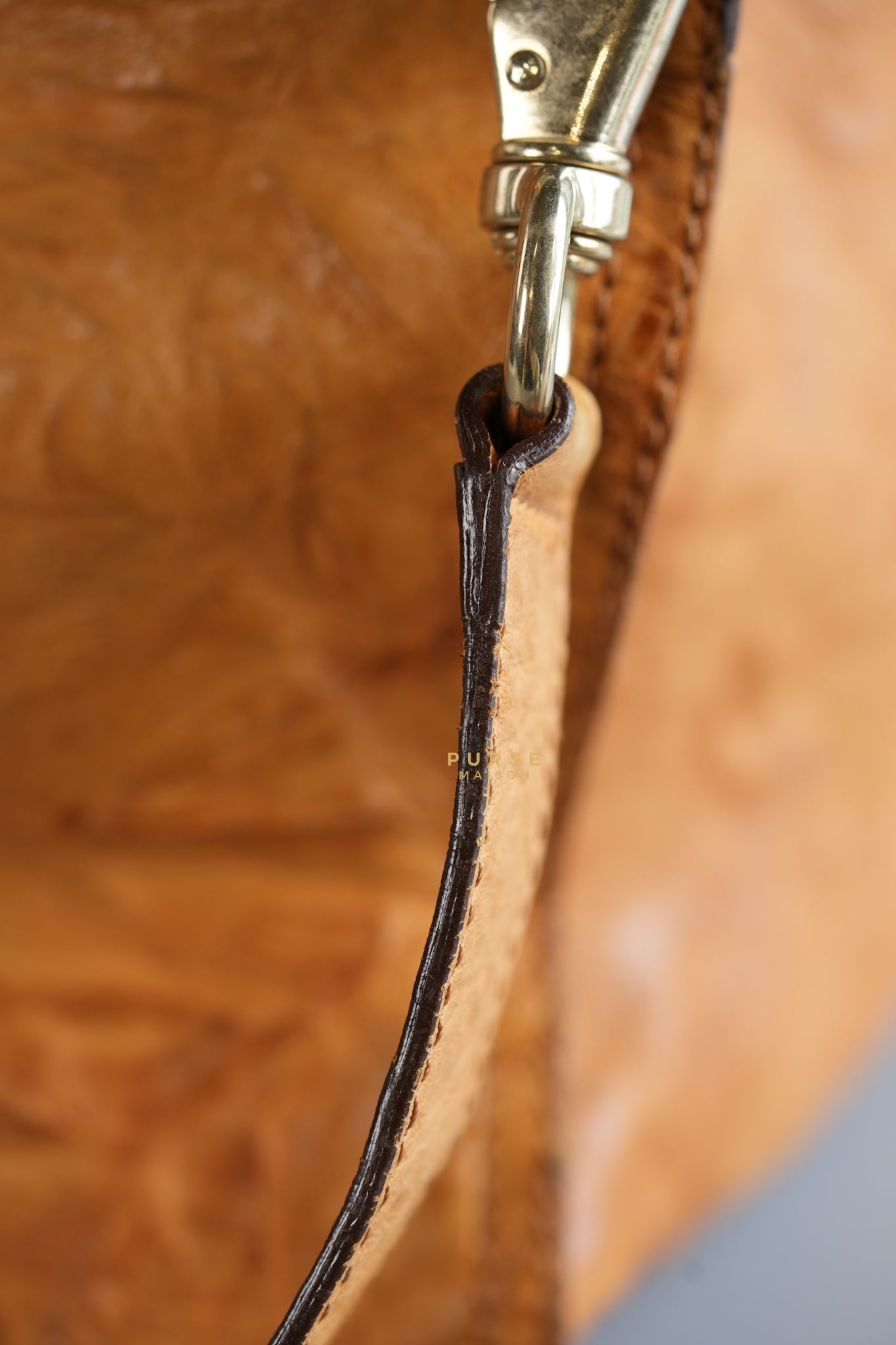 Large Pandora Brown Bag in Sheep Leather | Purse Maison Luxury Bags Shop