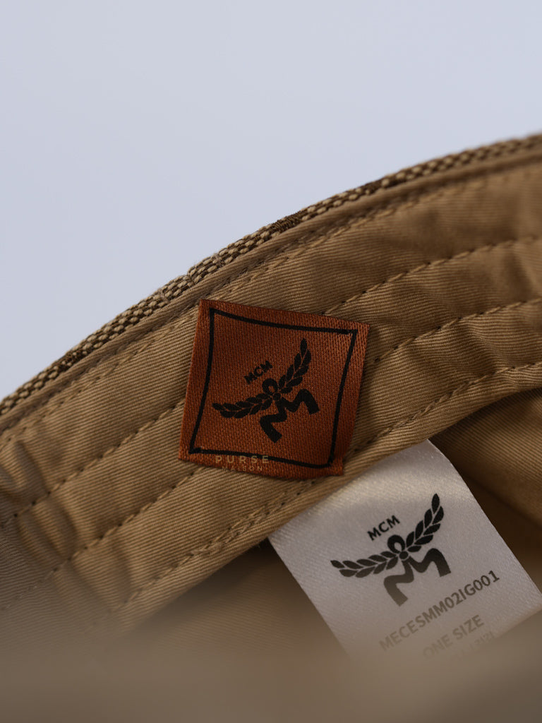 Lauretos Beige Monogram Baseball Cap | Purse Maison Luxury Bags Shop